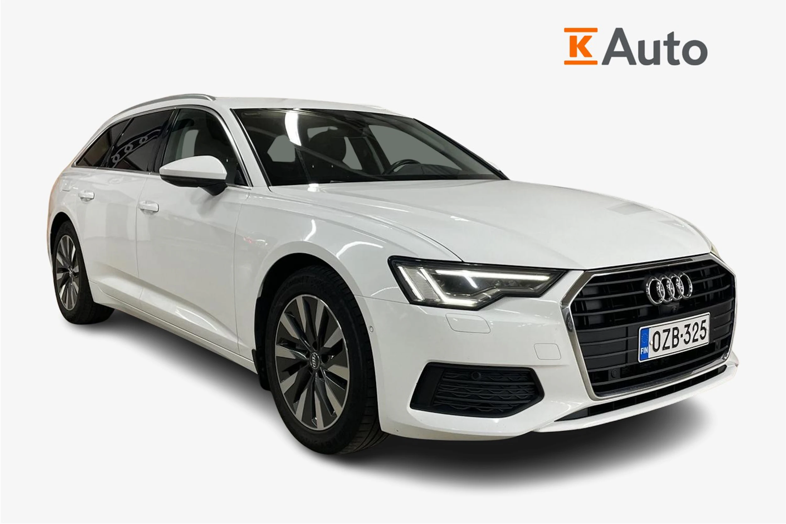 Valkoinen Audi A6 2020 kuva 1.