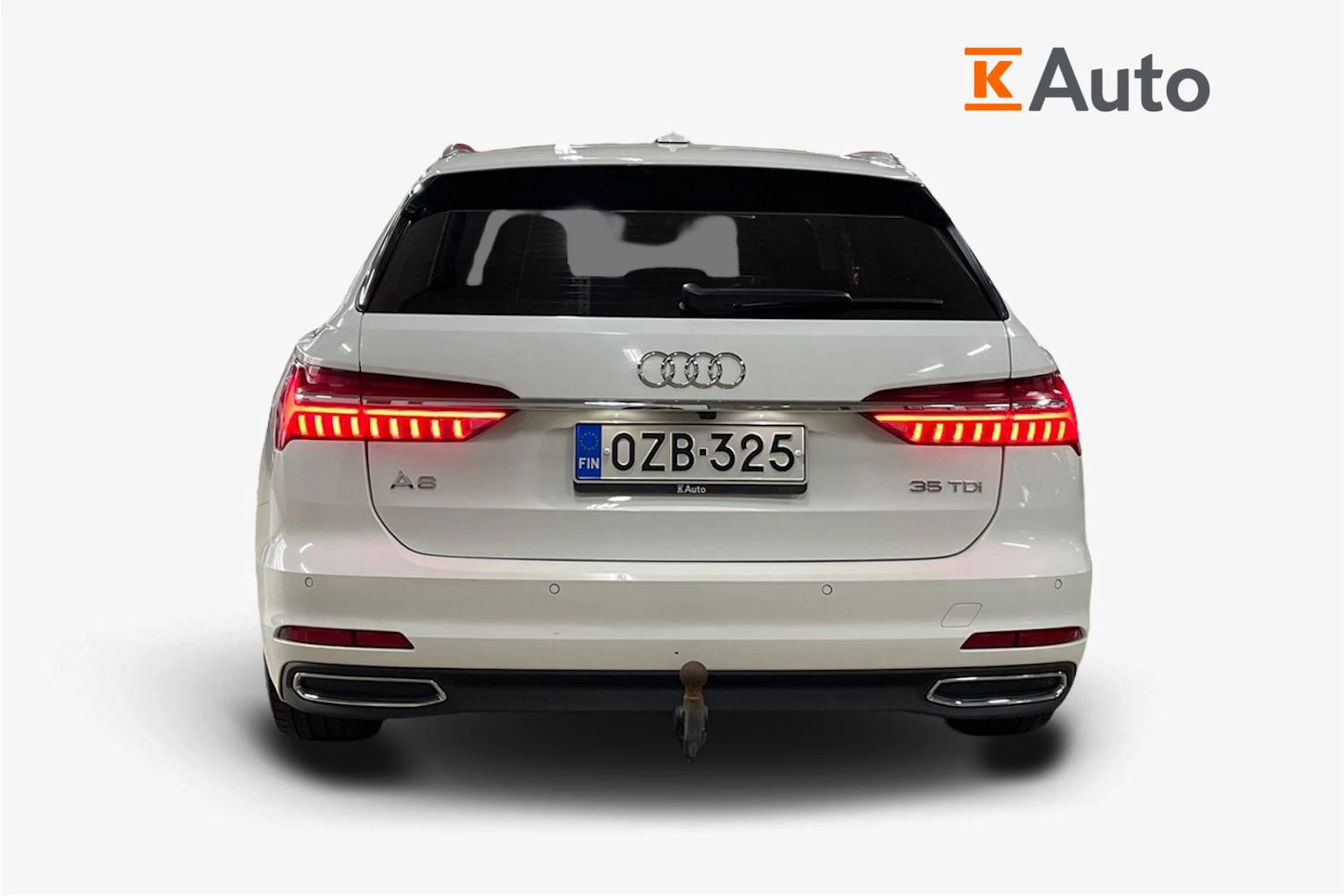 Valkoinen Audi A6 2020 kuva 3.
