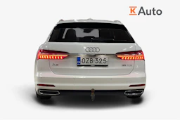 Valkoinen Audi A6 2020 kuva 3.