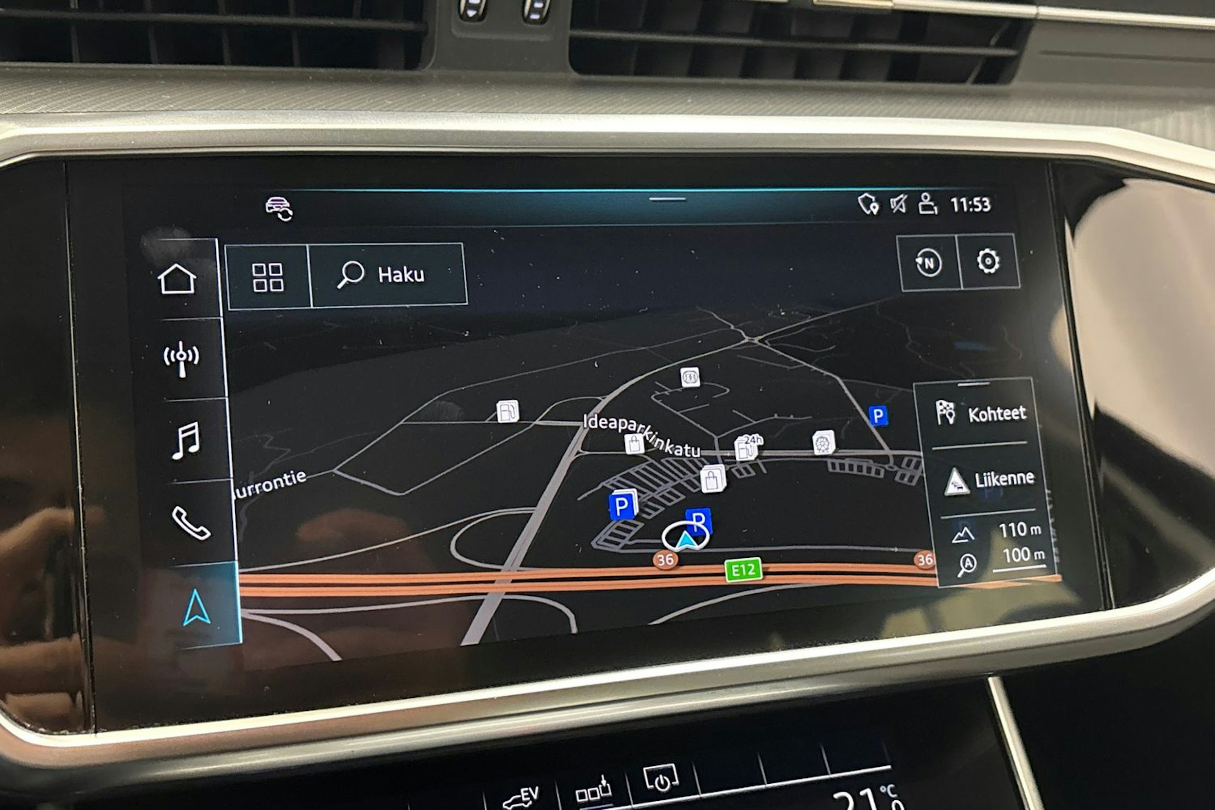 Musta Audi A6 2020 kuva 26.