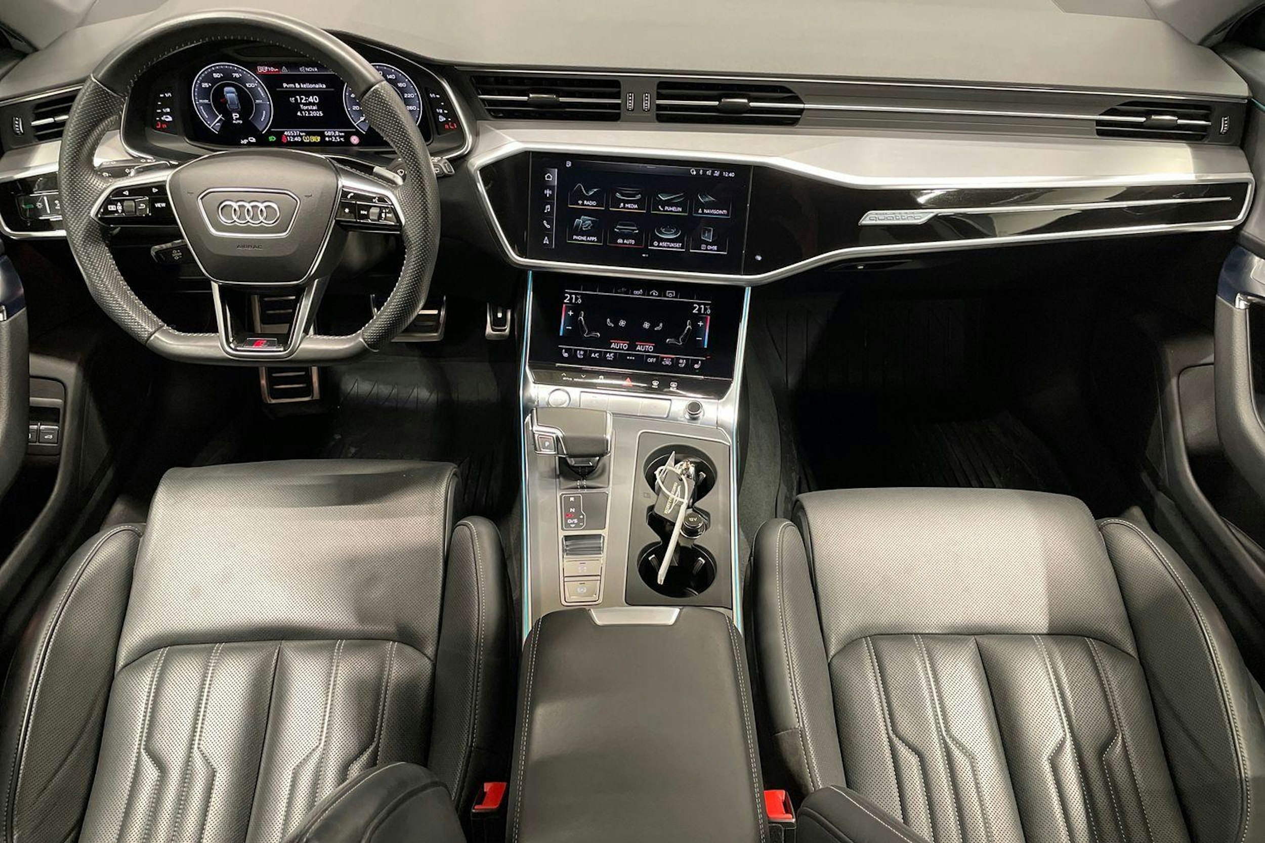 Valkoinen Audi A6 2020 kuva 9.