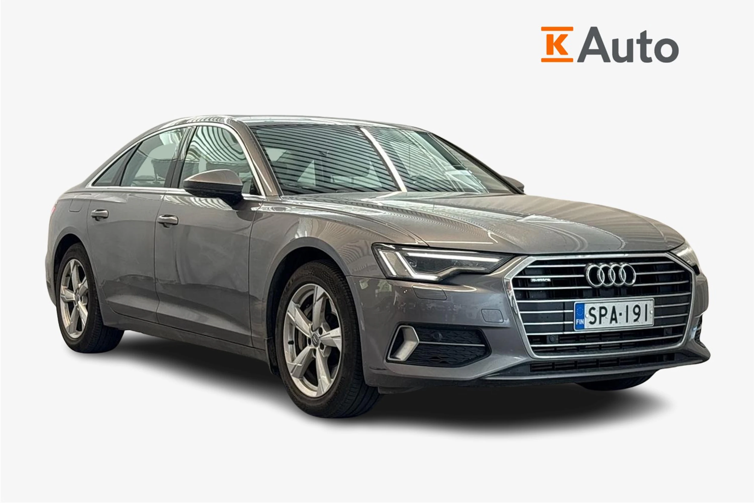 harmaa Audi A6 2020 kuva 1.