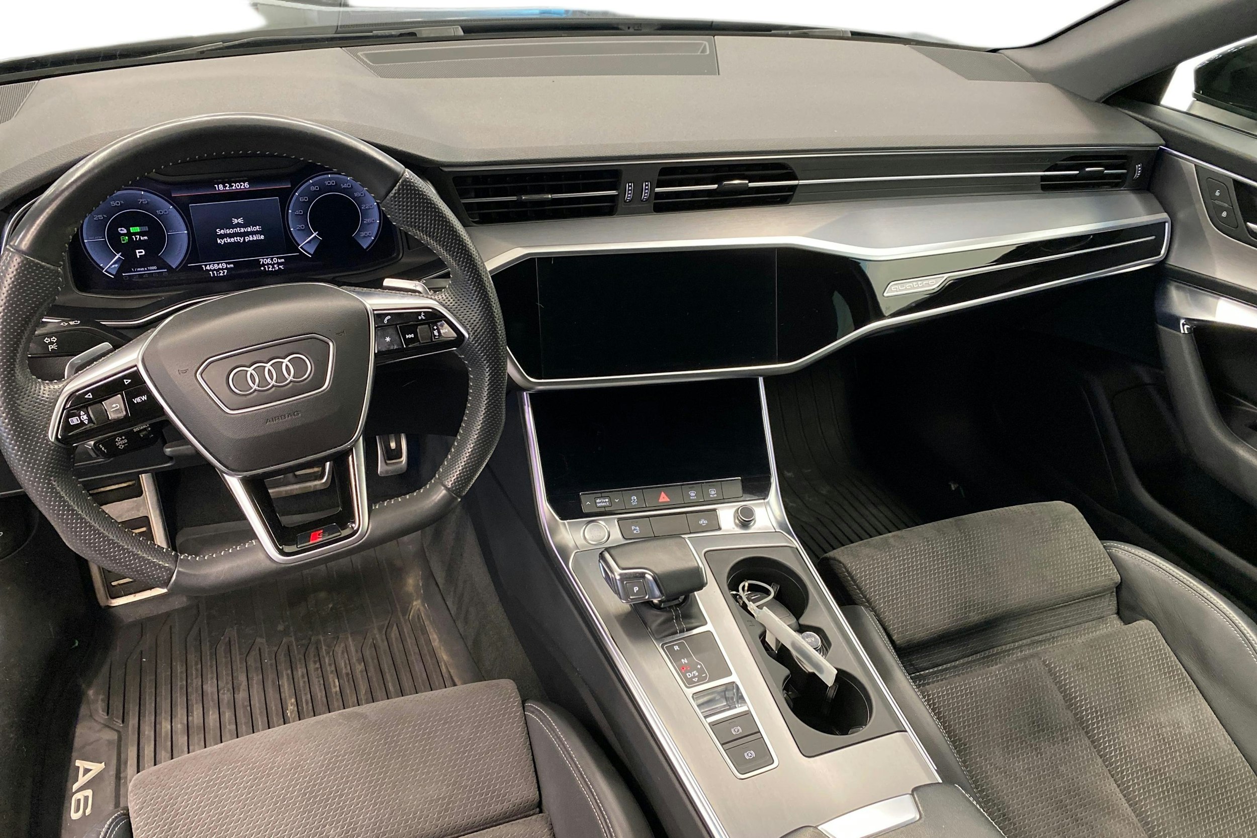 Musta Audi A6 2020 kuva 9.