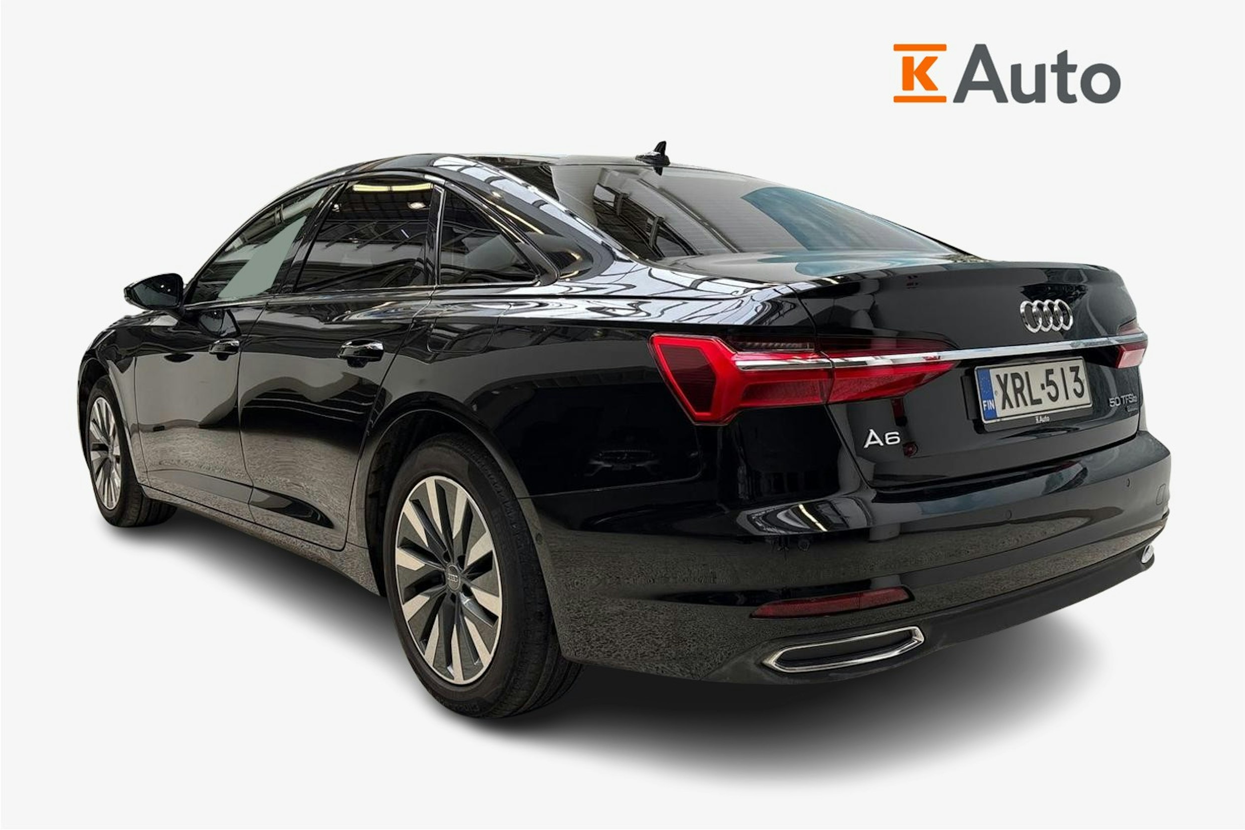 musta Audi A6 2020 kuva 2.