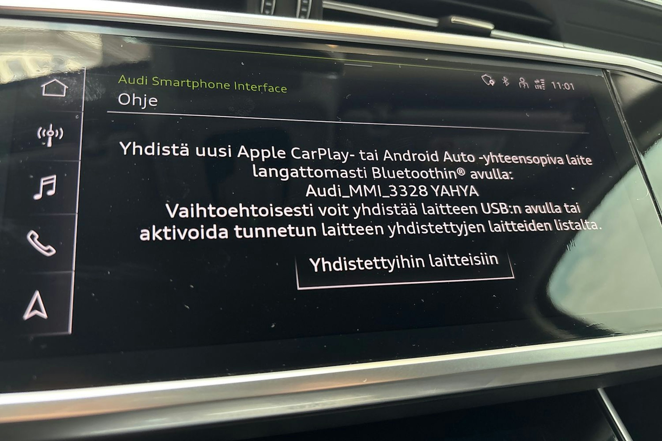 musta Audi A6 2020 kuva 21.