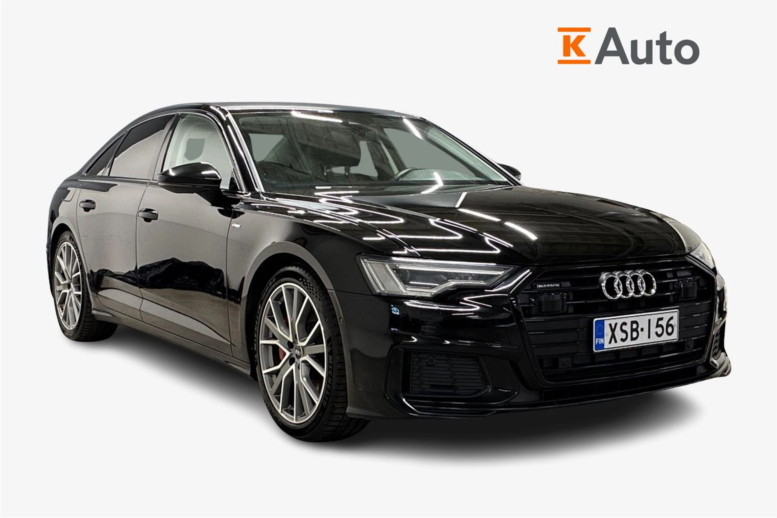Musta Audi A6 2021 kuva 1.