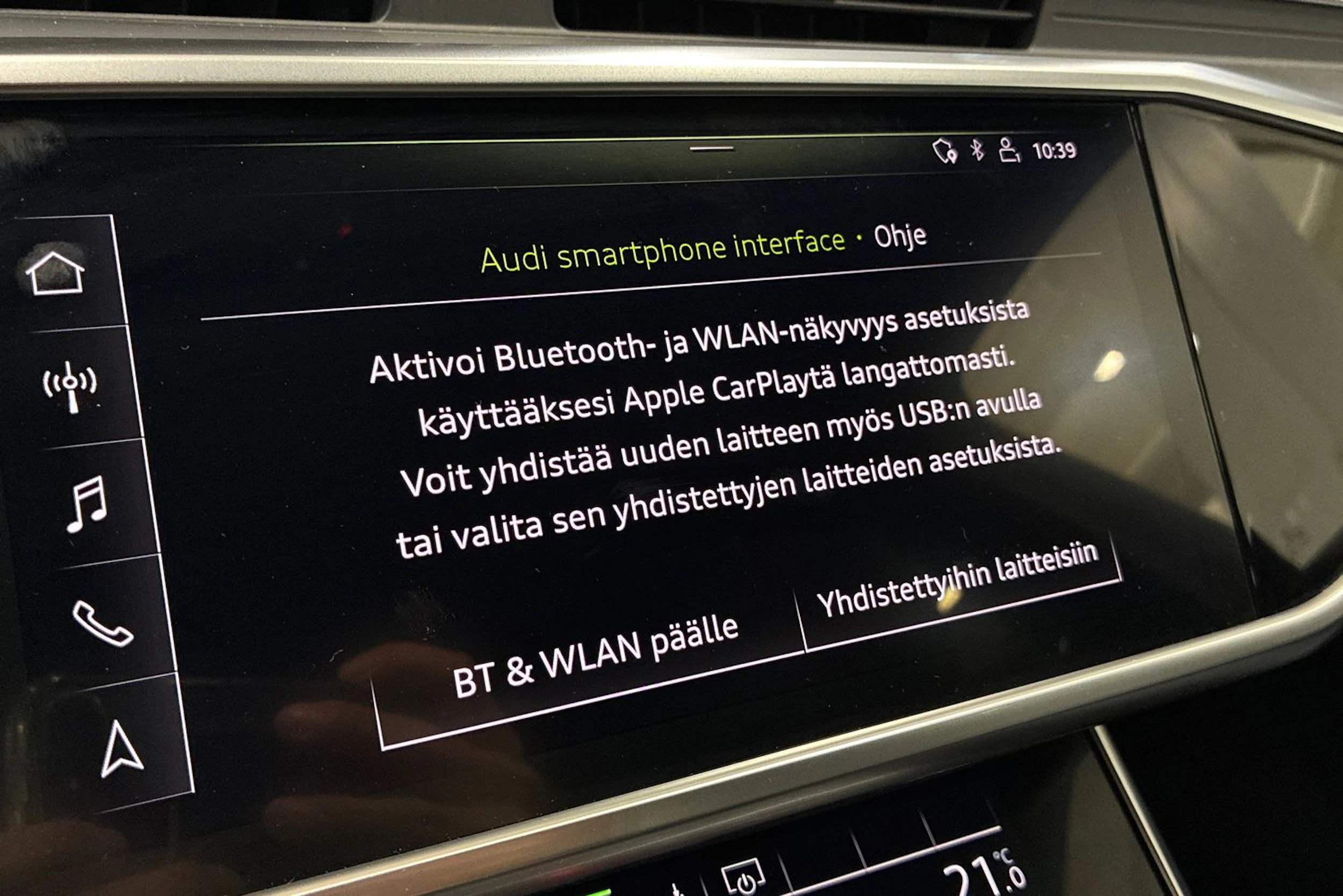 musta Audi A6 2020 kuva 22.