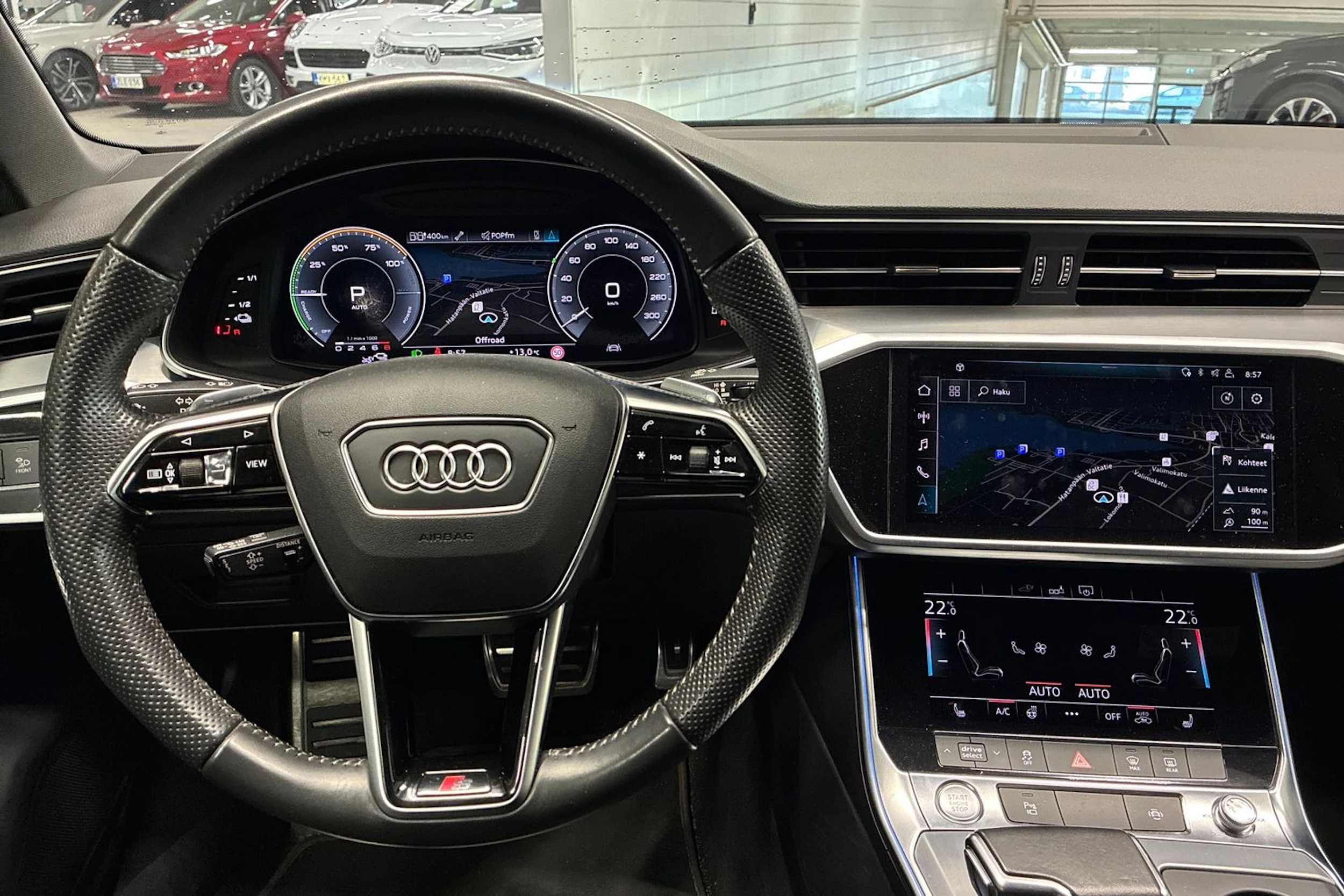 sininen Audi A6 2020 kuva 4.