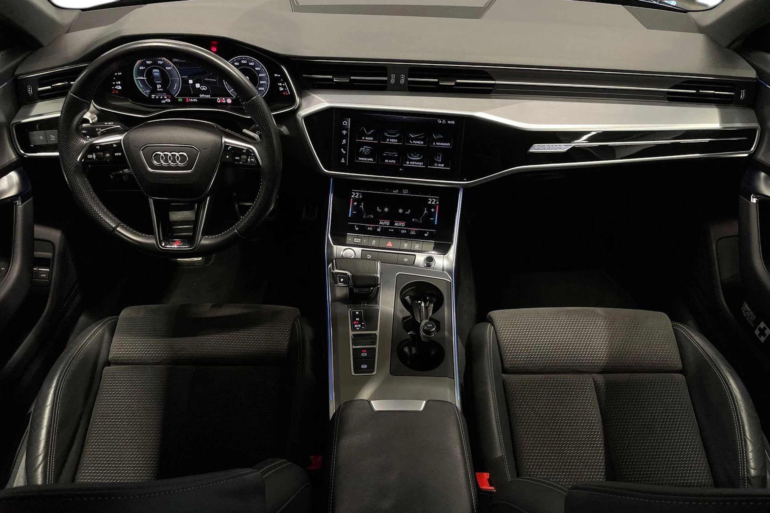 sininen Audi A6 2020 kuva 7.