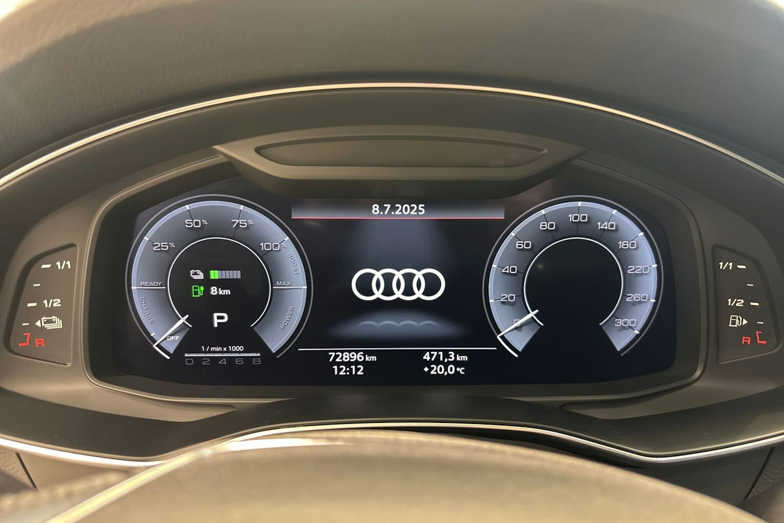 Musta Audi A6 2020 kuva 16.