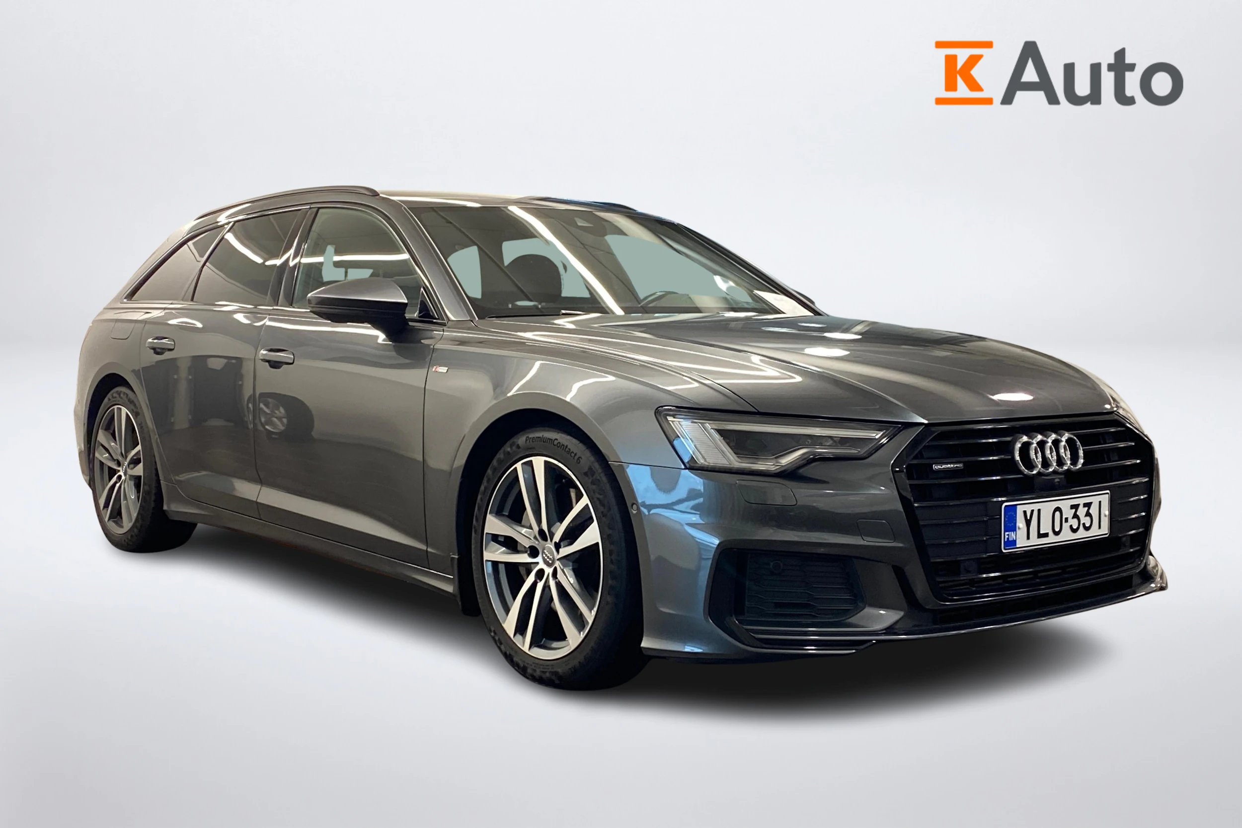 met. harmaa Audi A6 2020 kuva 1.