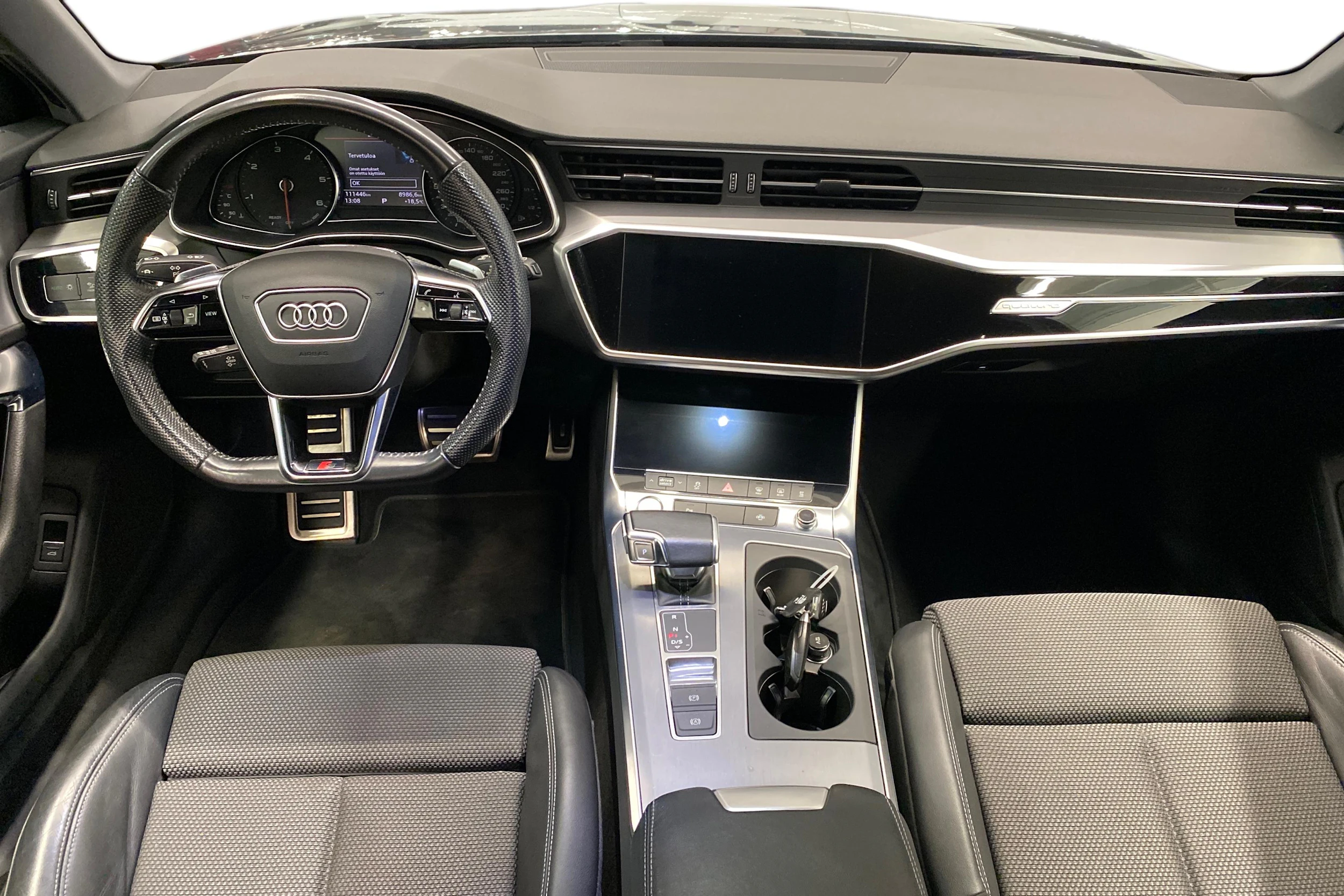 met. harmaa Audi A6 2020 kuva 9.