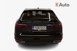 musta Audi A6 2020 kuva 3.