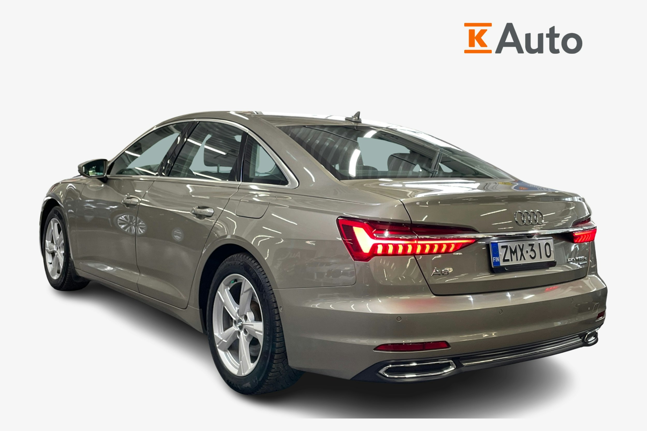 ruskea (beige) Audi A6 2020 kuva 2.