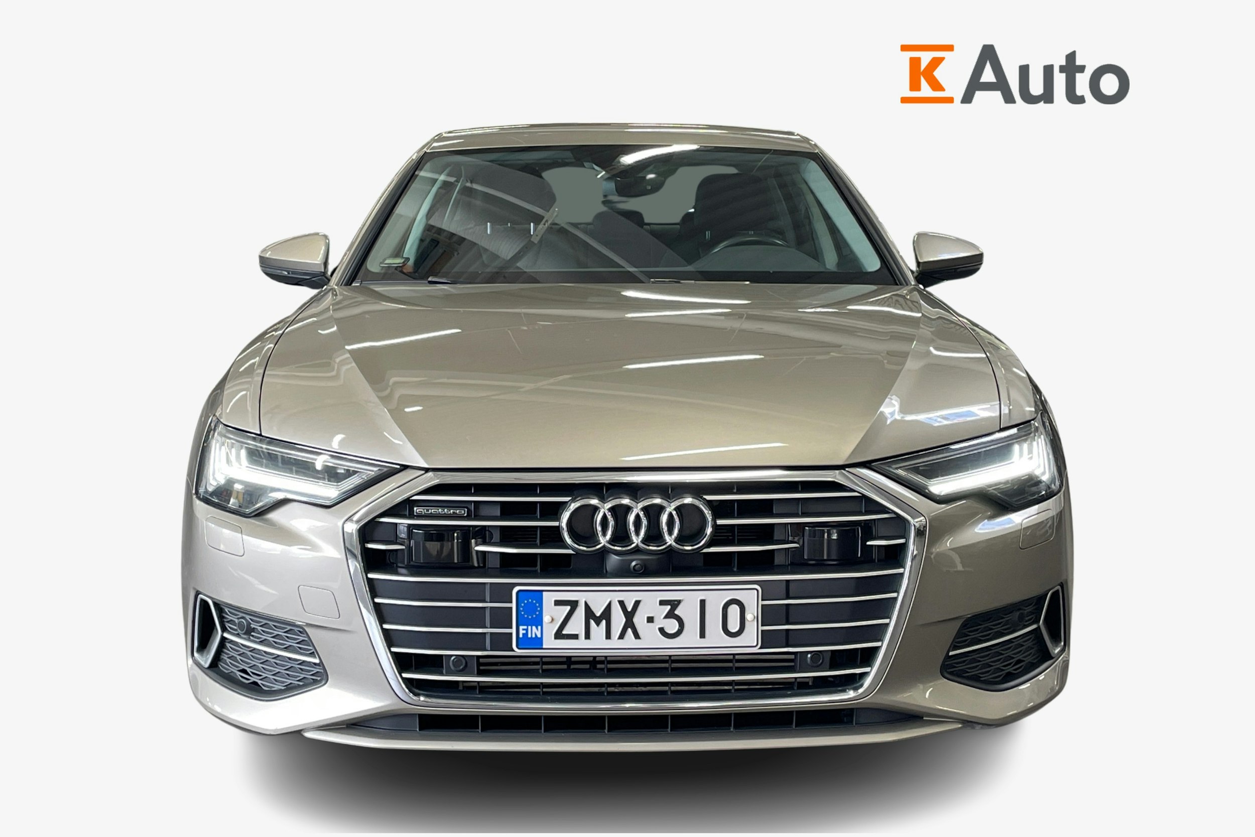 ruskea (beige) Audi A6 2020 kuva 4.