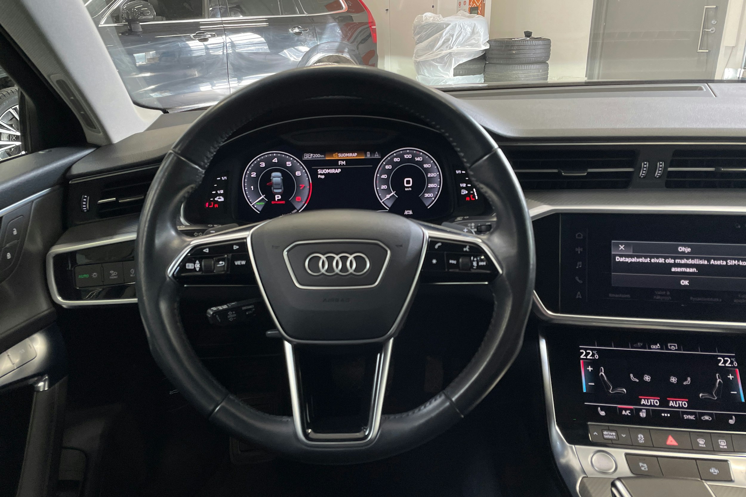 ruskea (beige) Audi A6 2020 kuva 8.