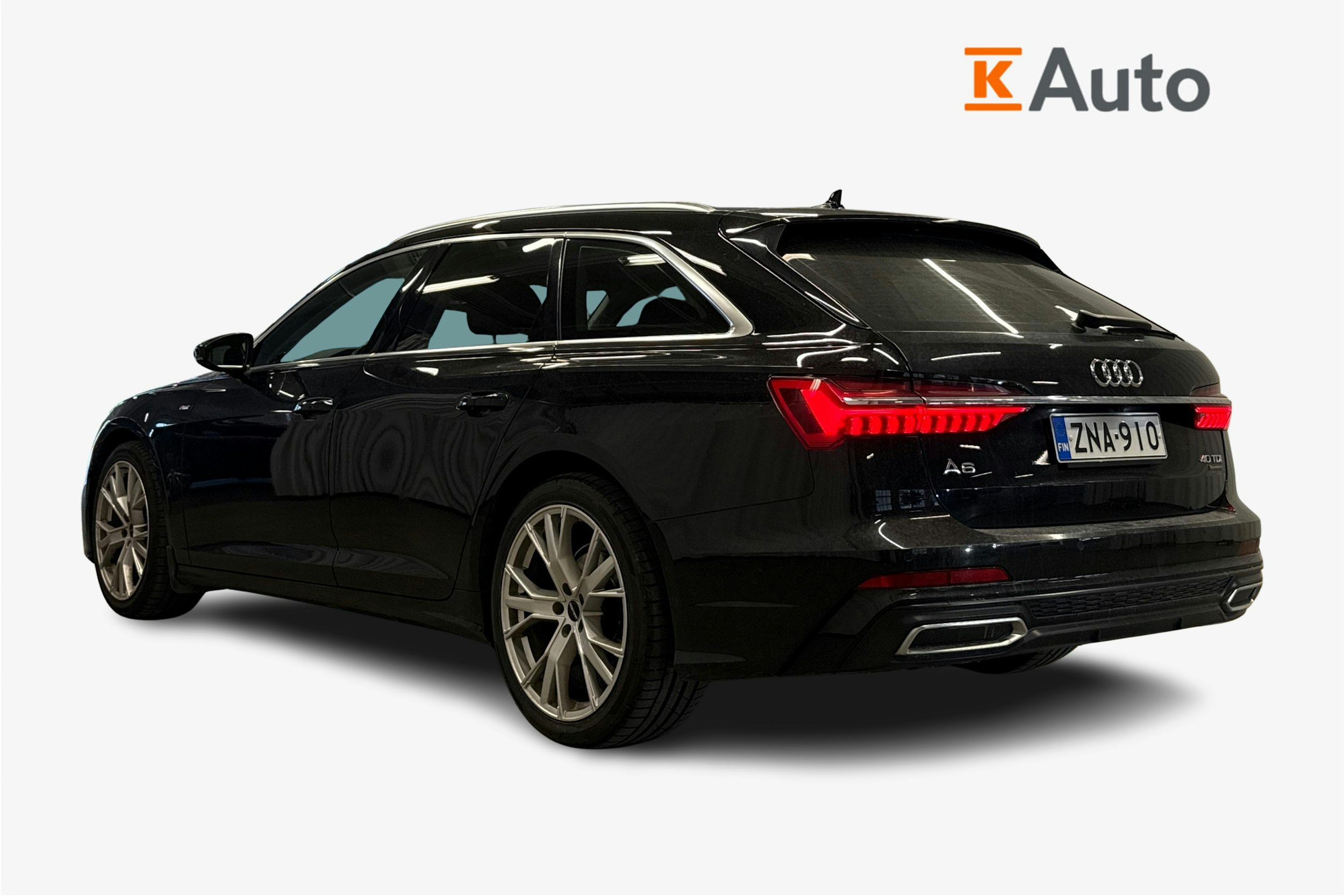 musta Audi A6 2020 kuva 2.