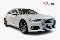 valkoinen Audi A6 2020 kuva 1.