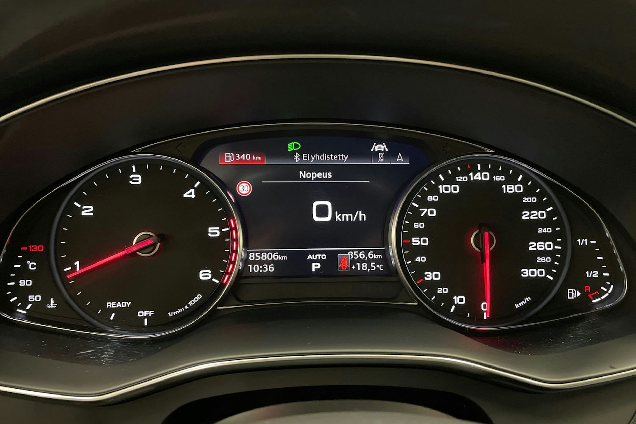 valkoinen Audi A6 2020 kuva 16.