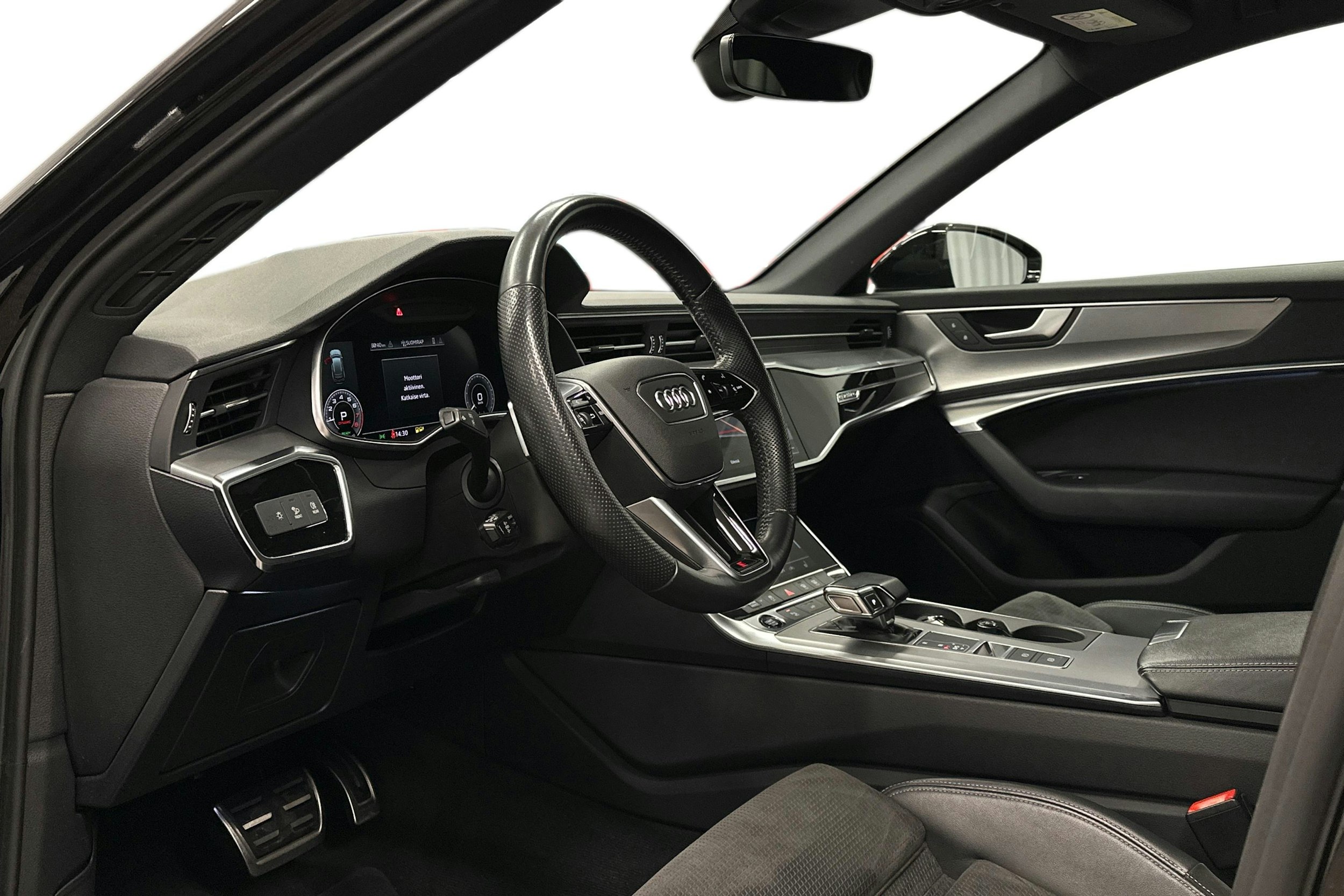musta Audi A6 2021 kuva 7.