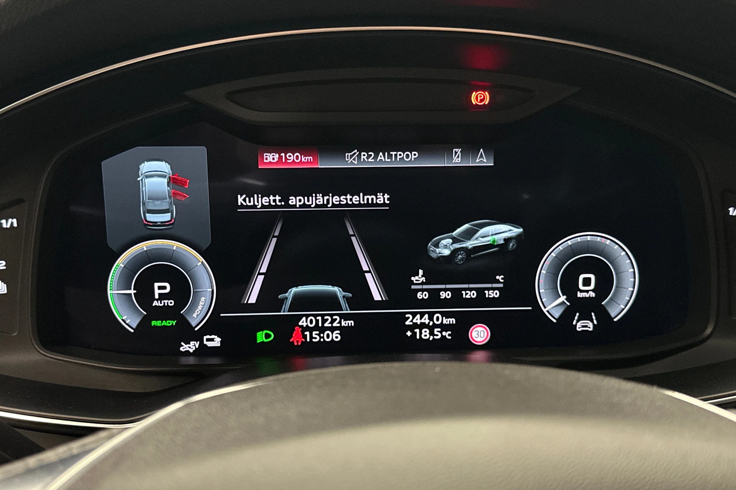 sininen Audi A6 2021 kuva 15.