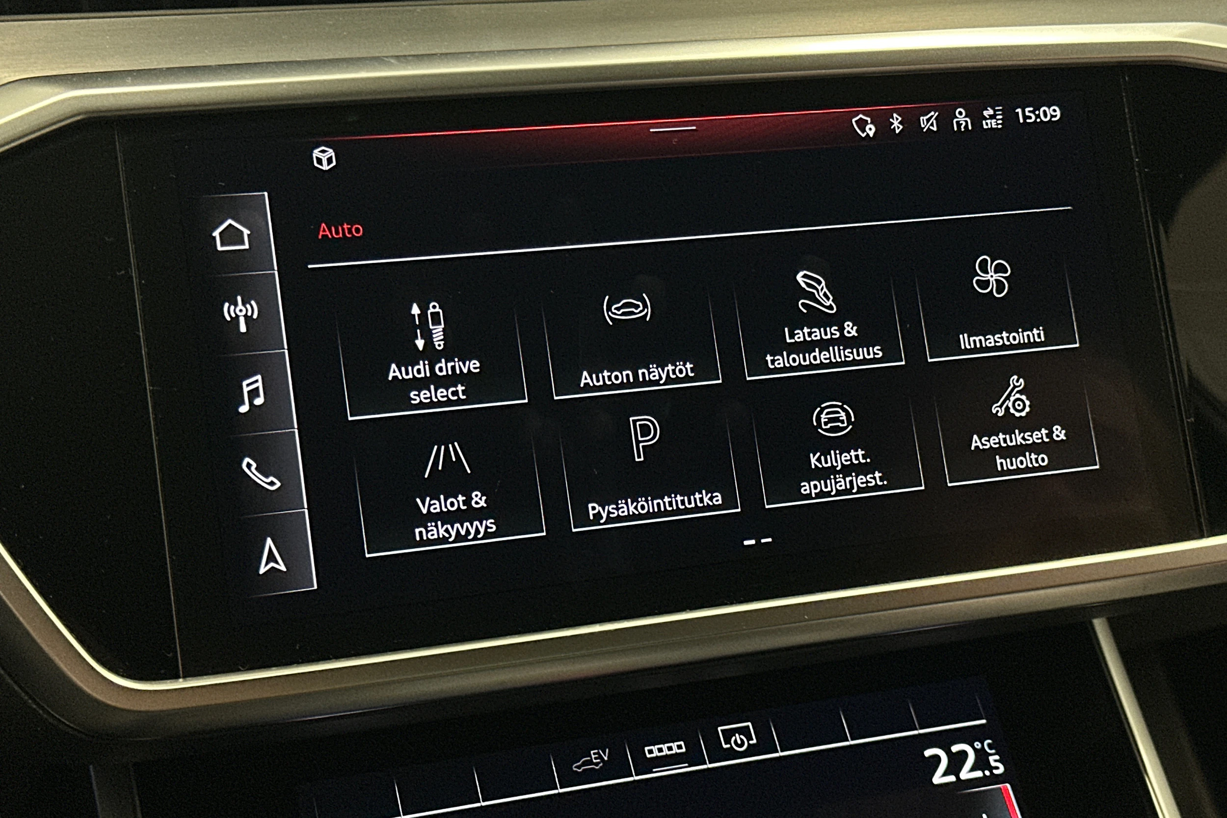 sininen Audi A6 2021 kuva 22.