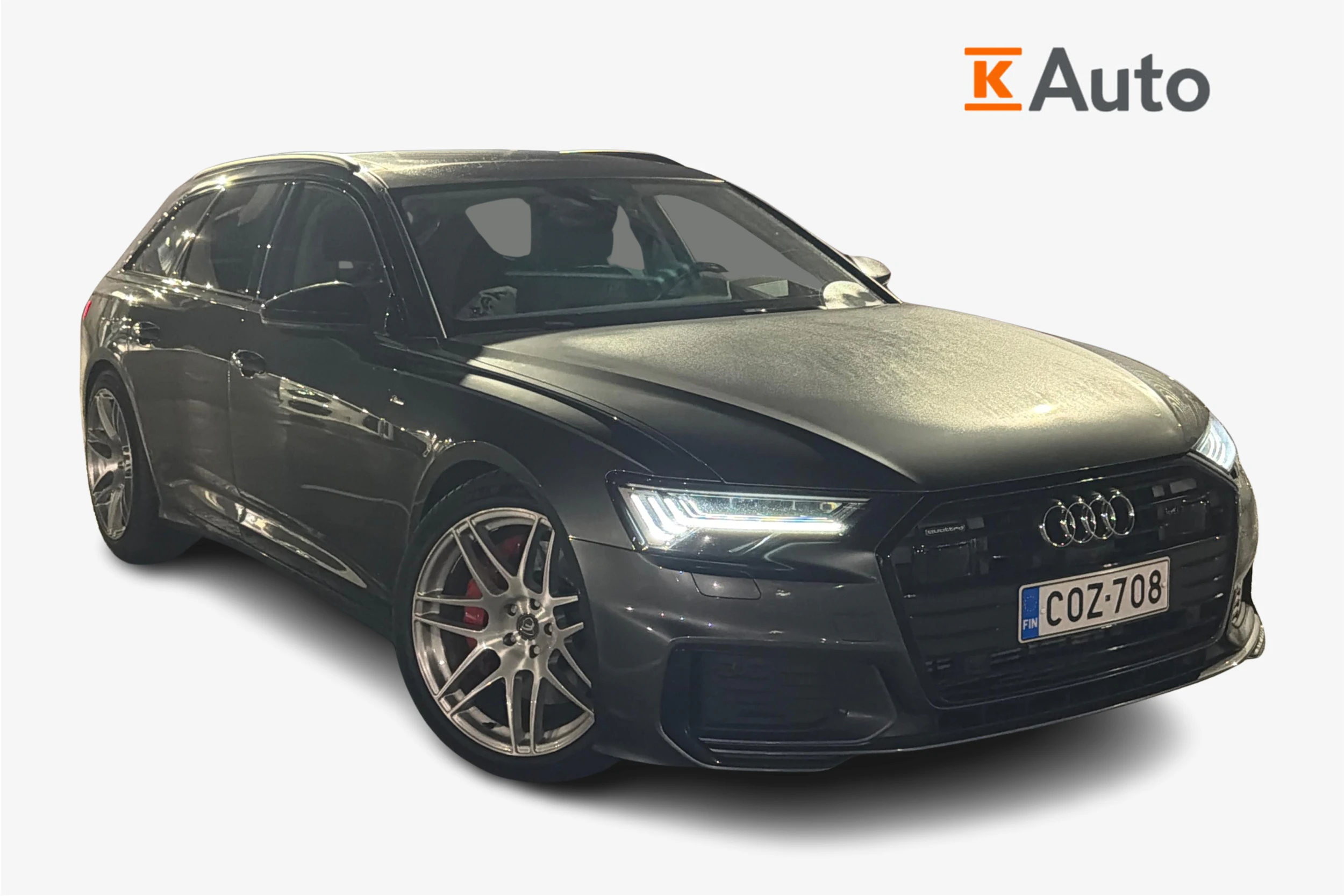 Harmaa Audi A6 2021 kuva 1.
