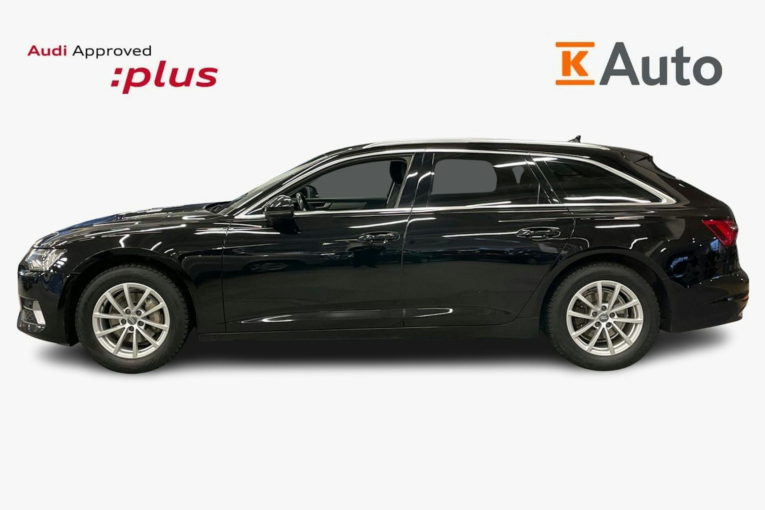 musta Audi A6 2021 kuva 5.