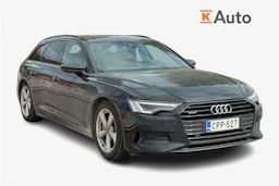 musta Audi A6 2021 kuva 1.