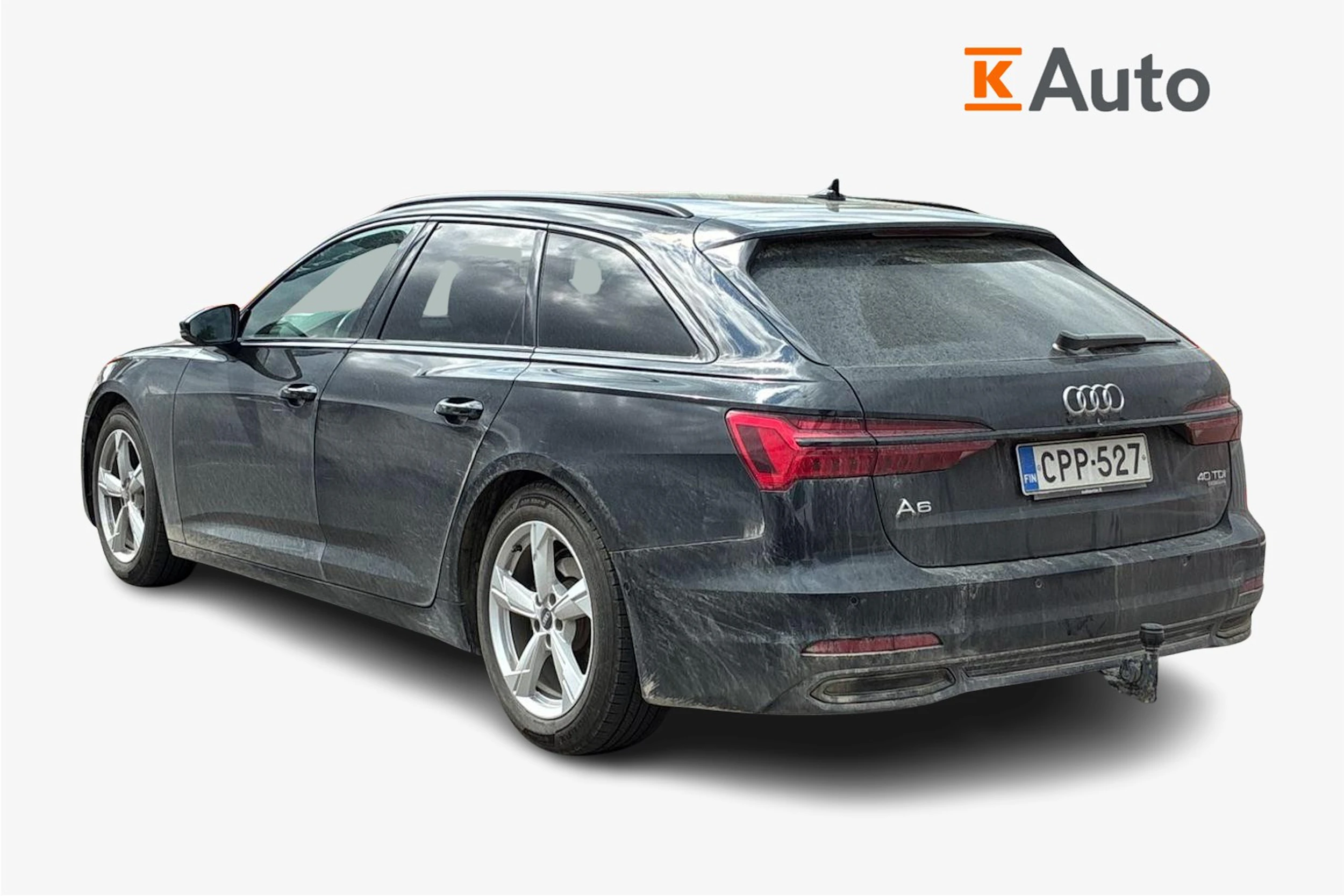 musta Audi A6 2021 kuva 2.