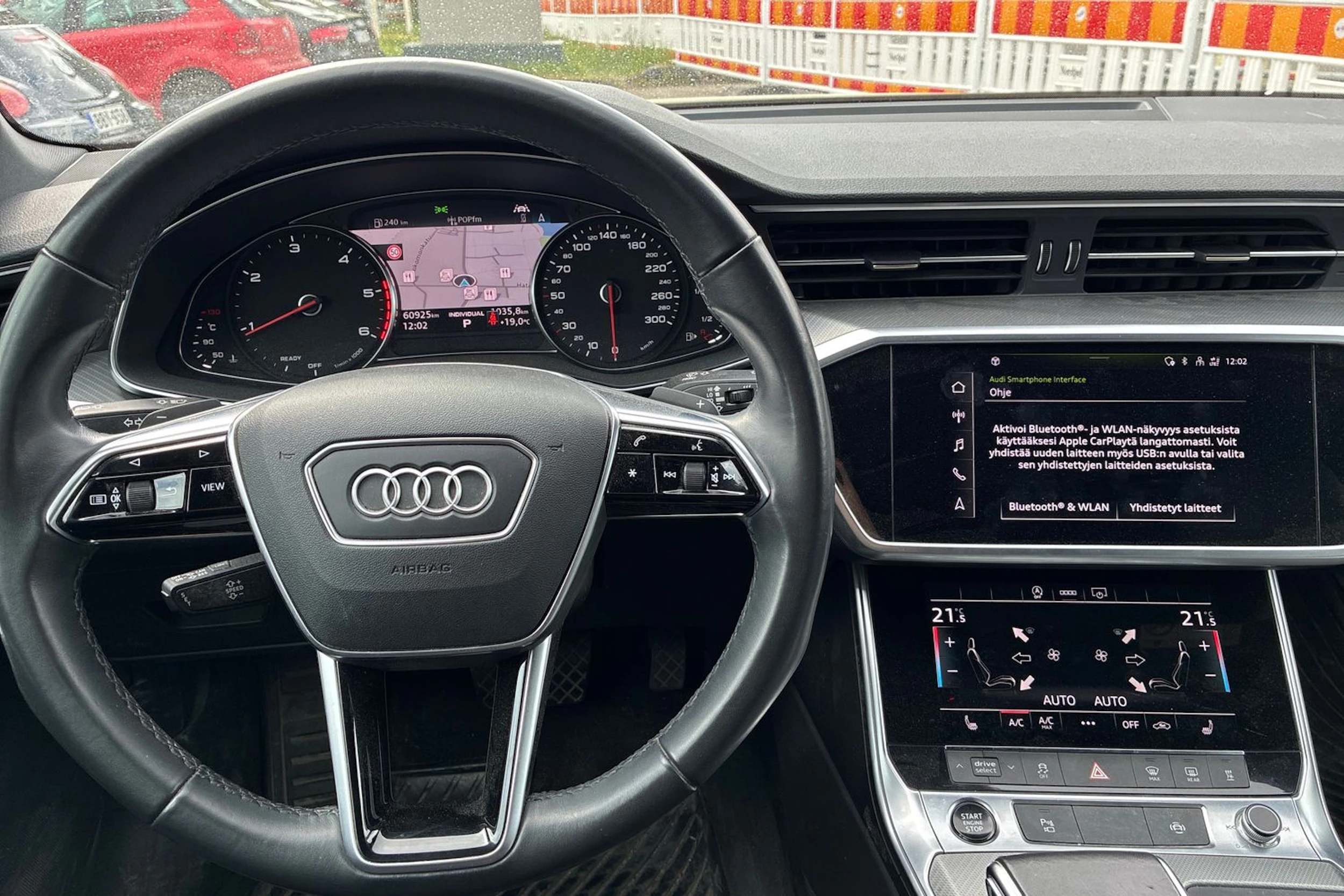 musta Audi A6 2021 kuva 4.