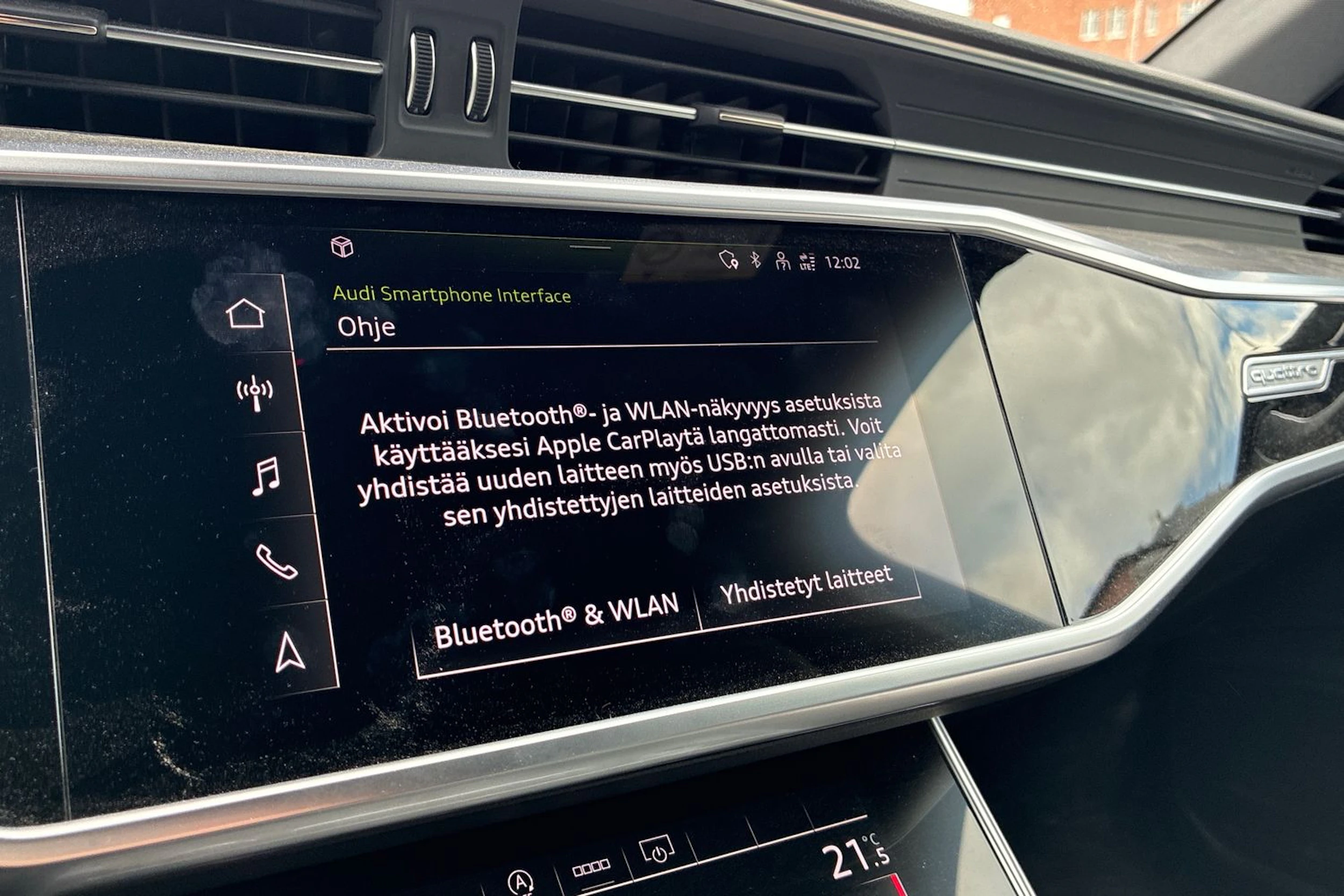 musta Audi A6 2021 kuva 6.