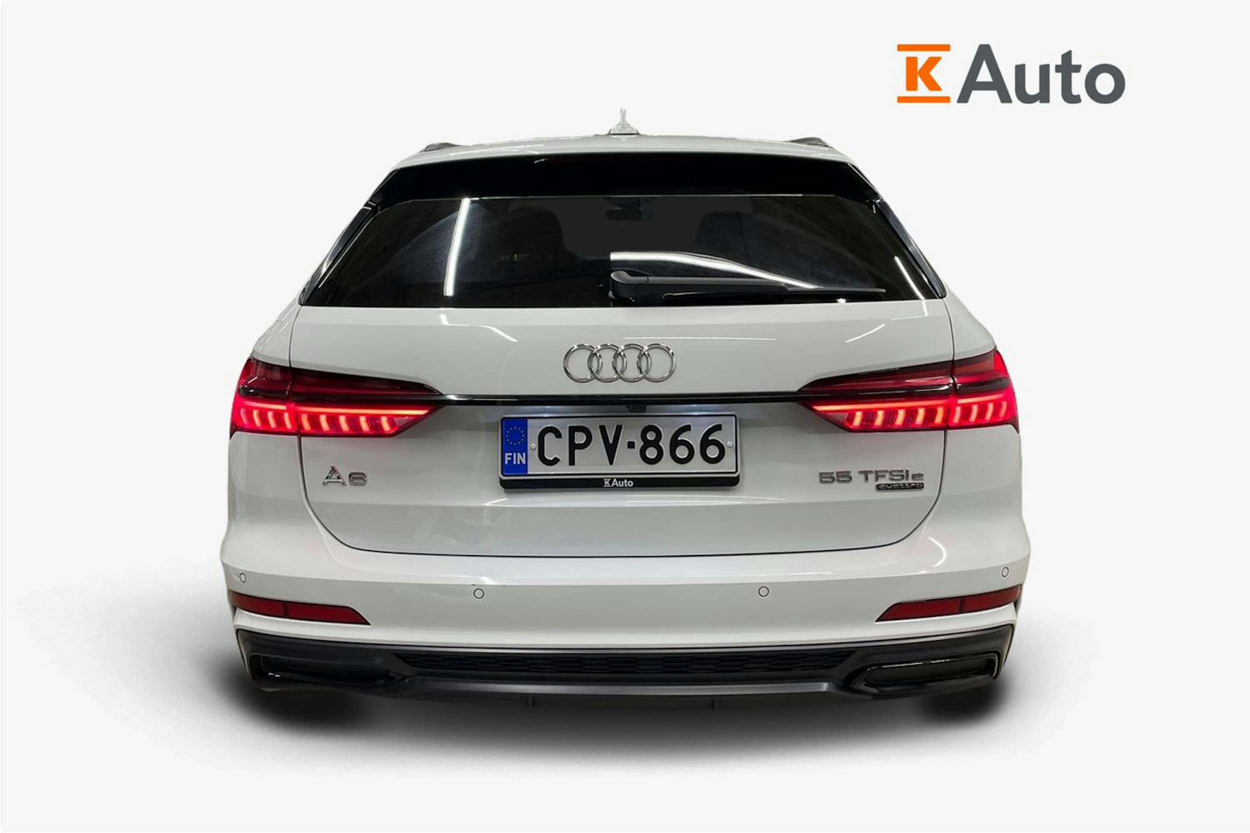 valkoinen Audi A6 2021 kuva 3.