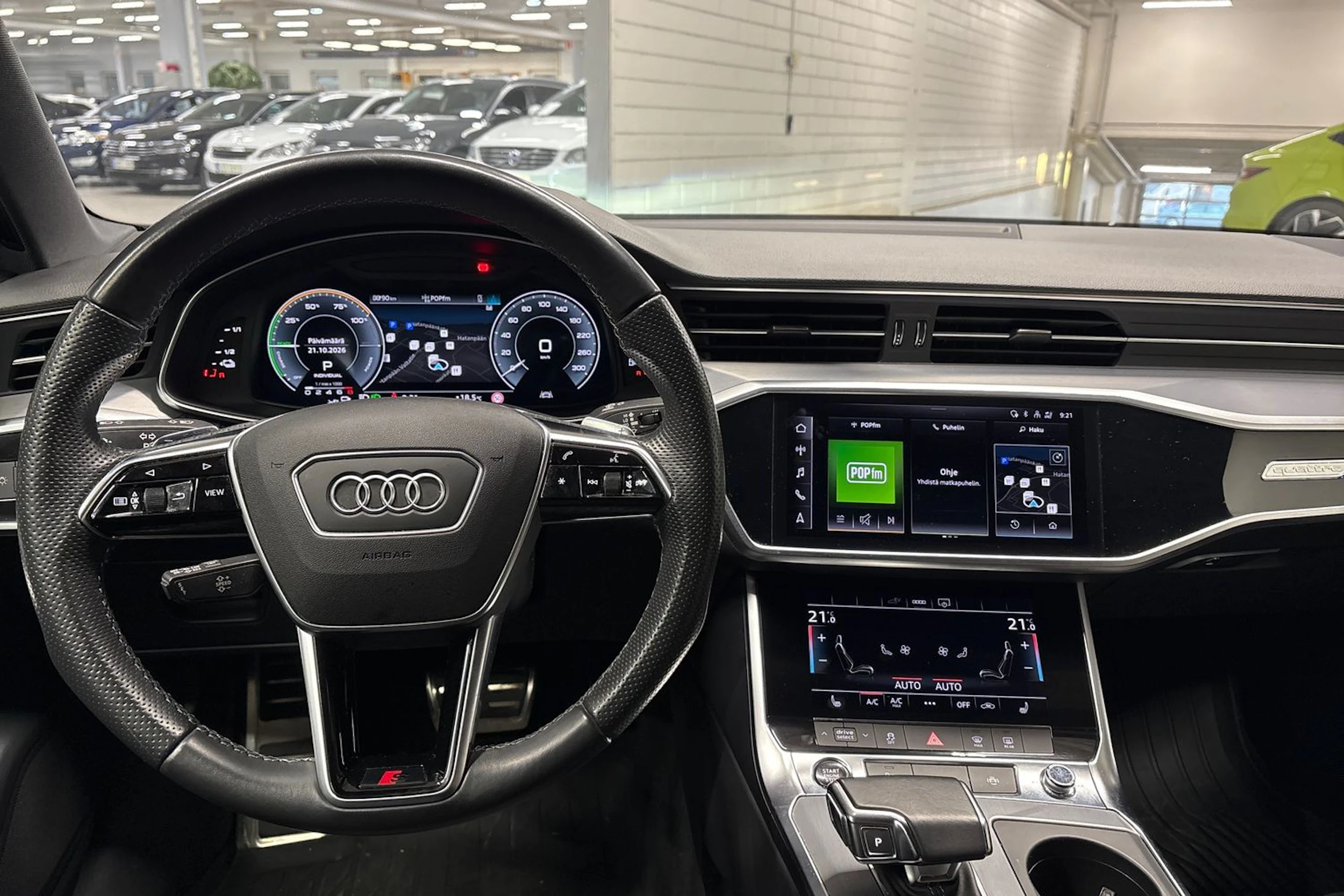 harmaa Audi A6 2021 kuva 15.