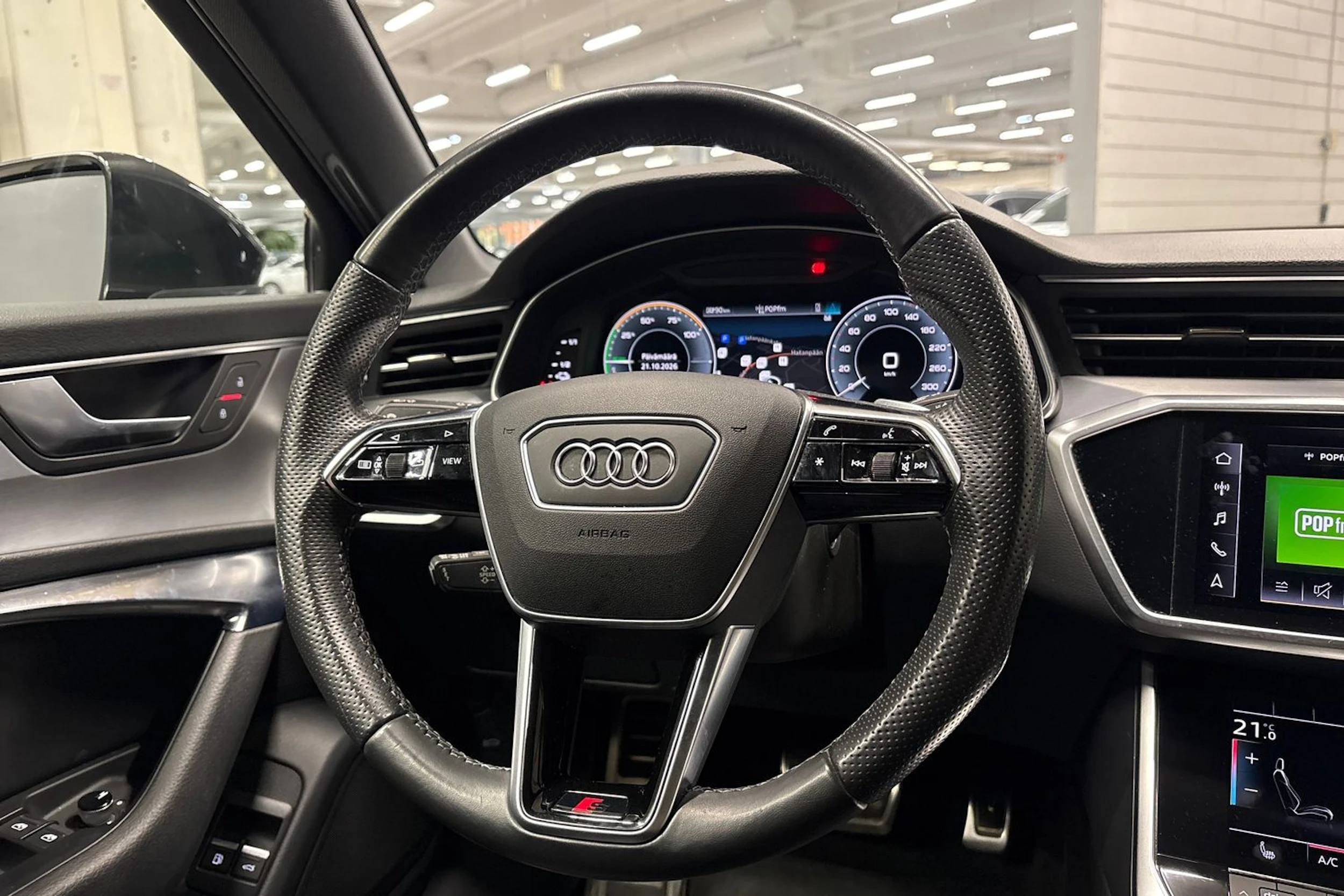 harmaa Audi A6 2021 kuva 16.