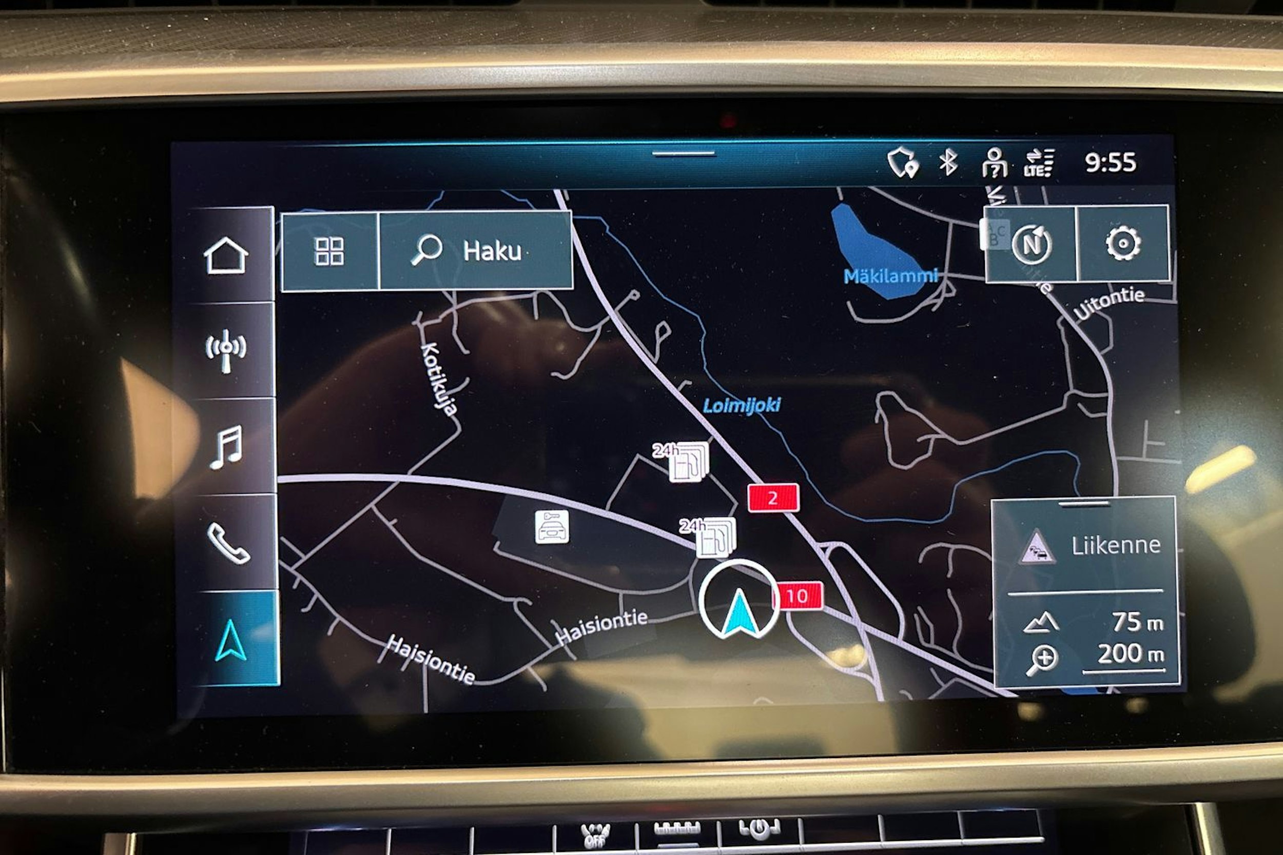 Musta Audi A6 2021 kuva 17.