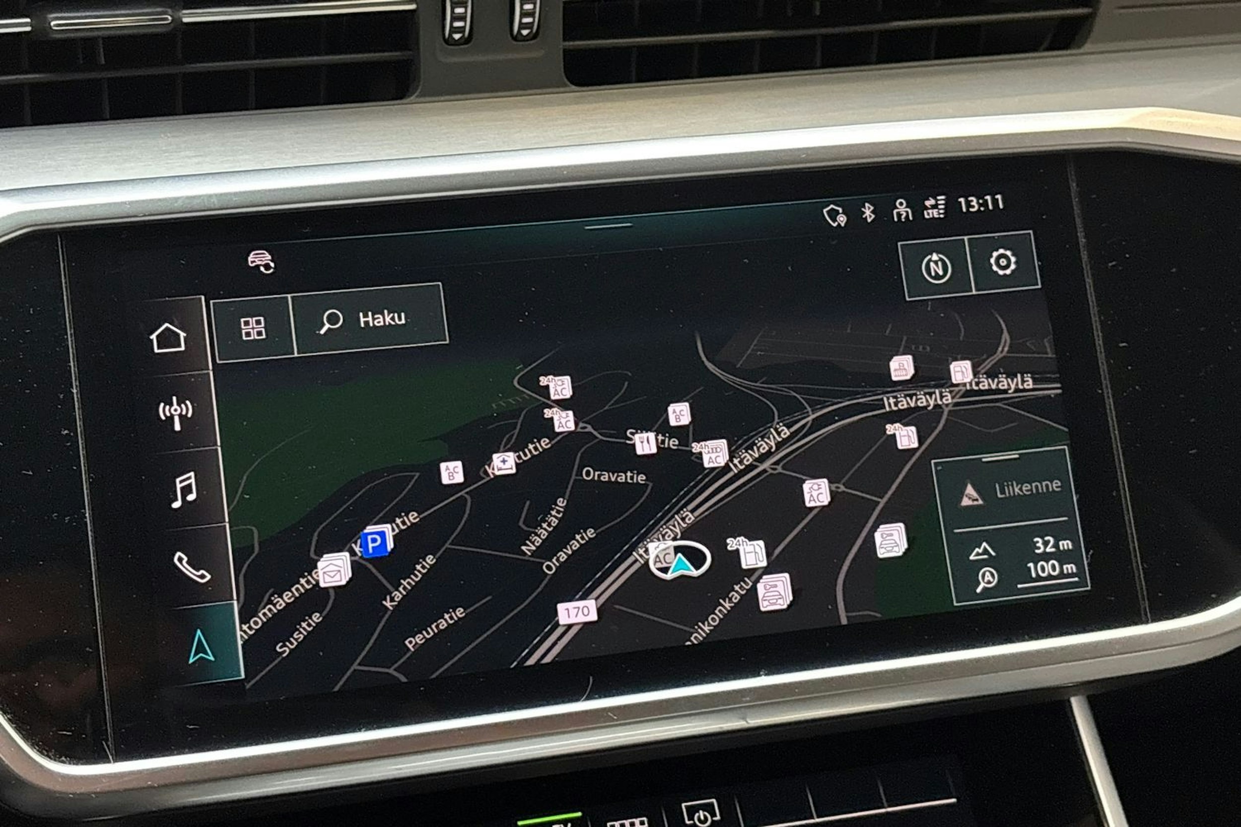 harmaa Audi A6 2021 kuva 23.