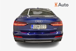 sininen Audi A6 2021 kuva 3.