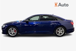 sininen Audi A6 2021 kuva 6.