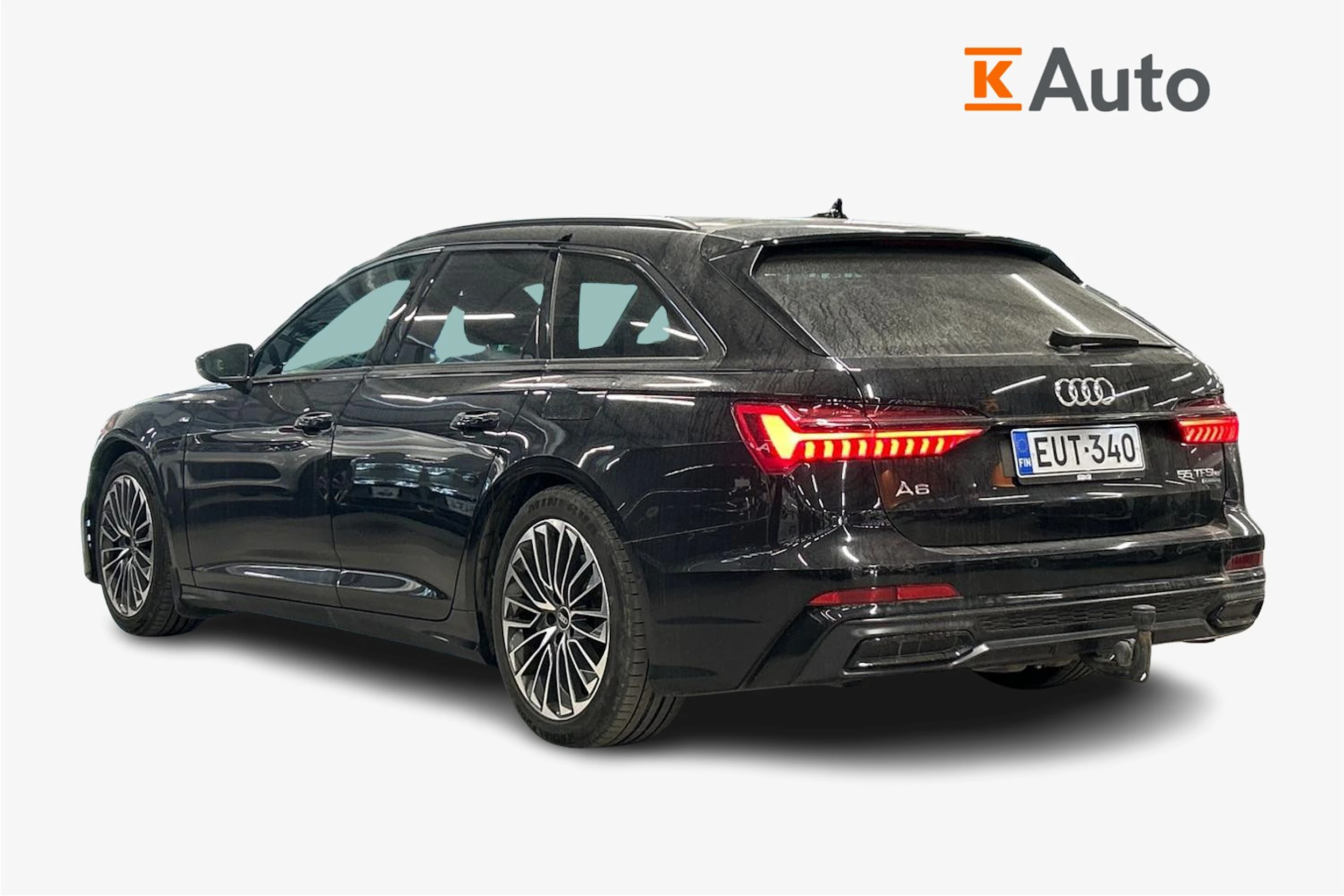 musta Audi A6 2020 kuva 2.