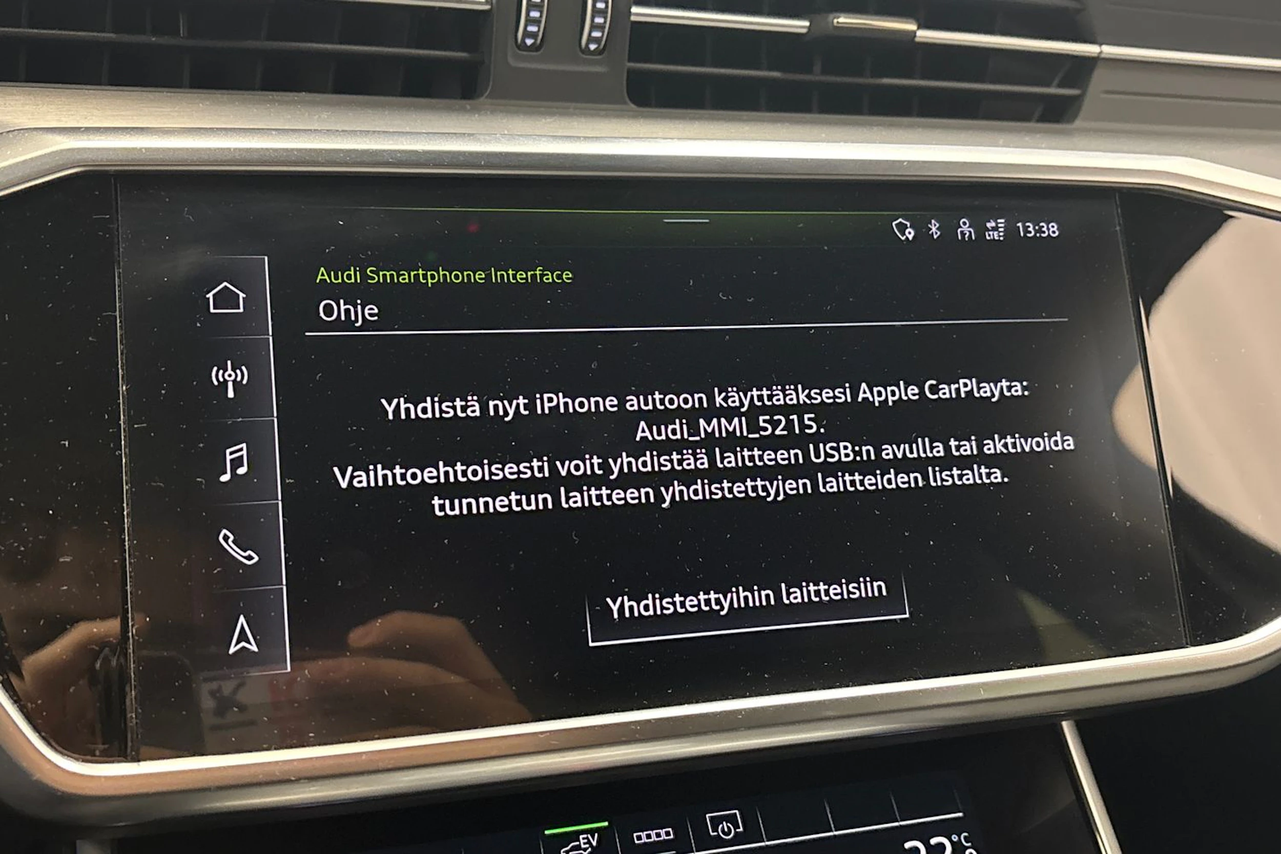 musta Audi A6 2021 kuva 23.