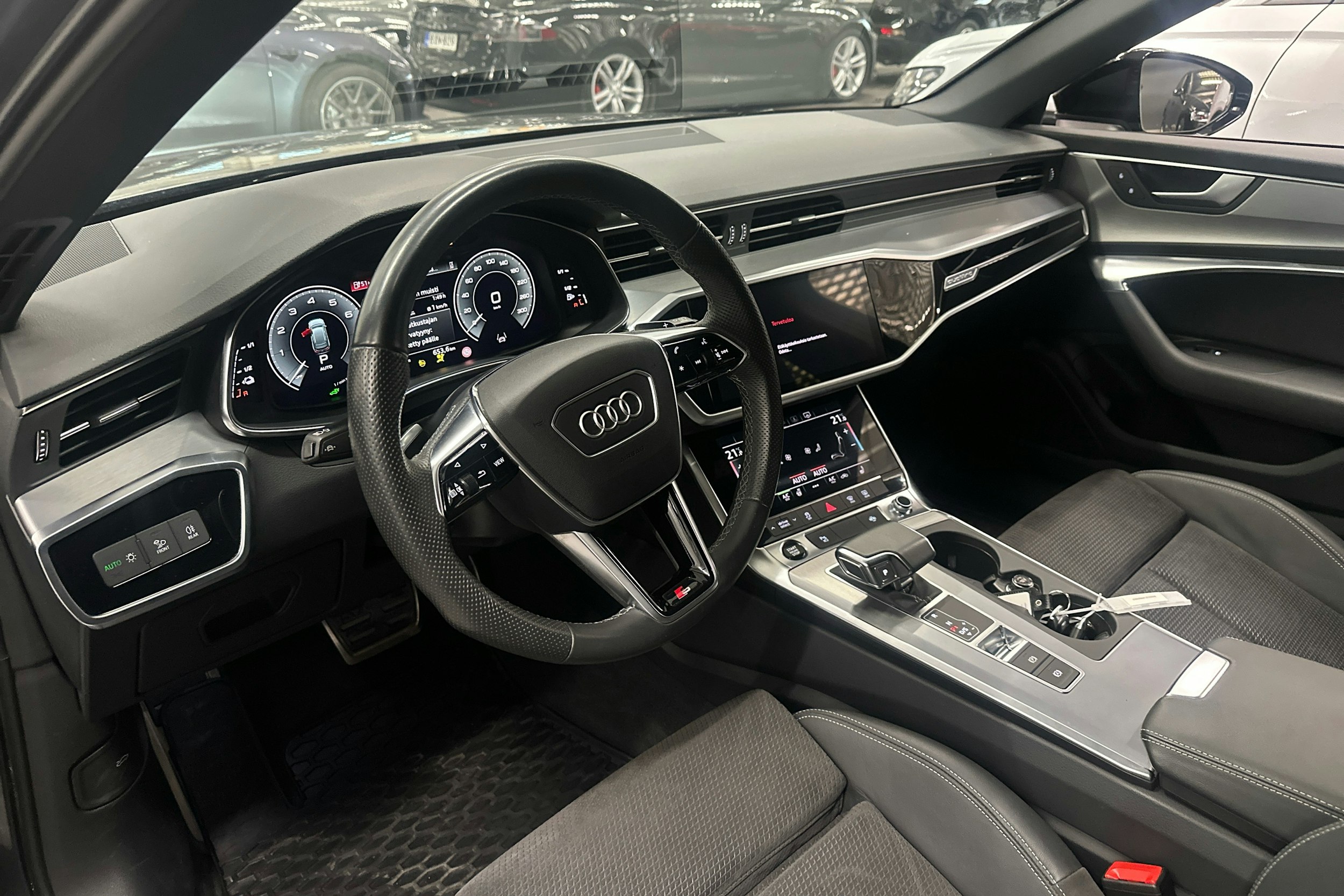 Harmaa Audi A6 2021 kuva 3.