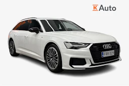 valkoinen Audi A6 2021 kuva 1.
