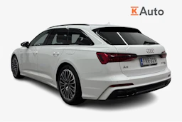 valkoinen Audi A6 2021 kuva 3.