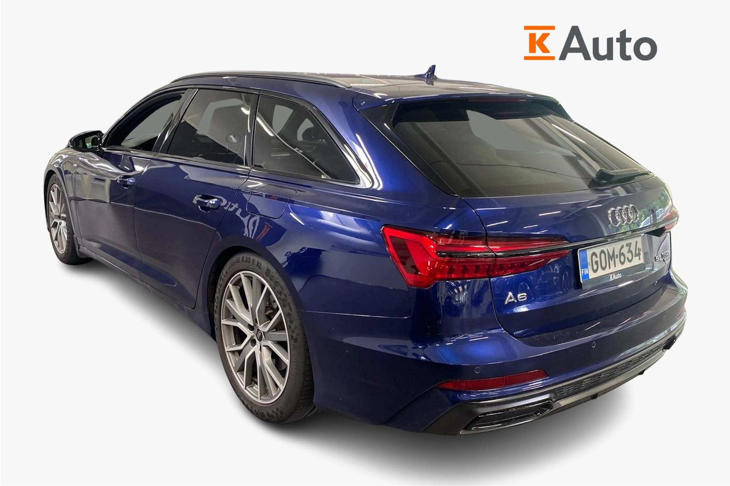 Sininen Audi A6 2021 kuva 2.