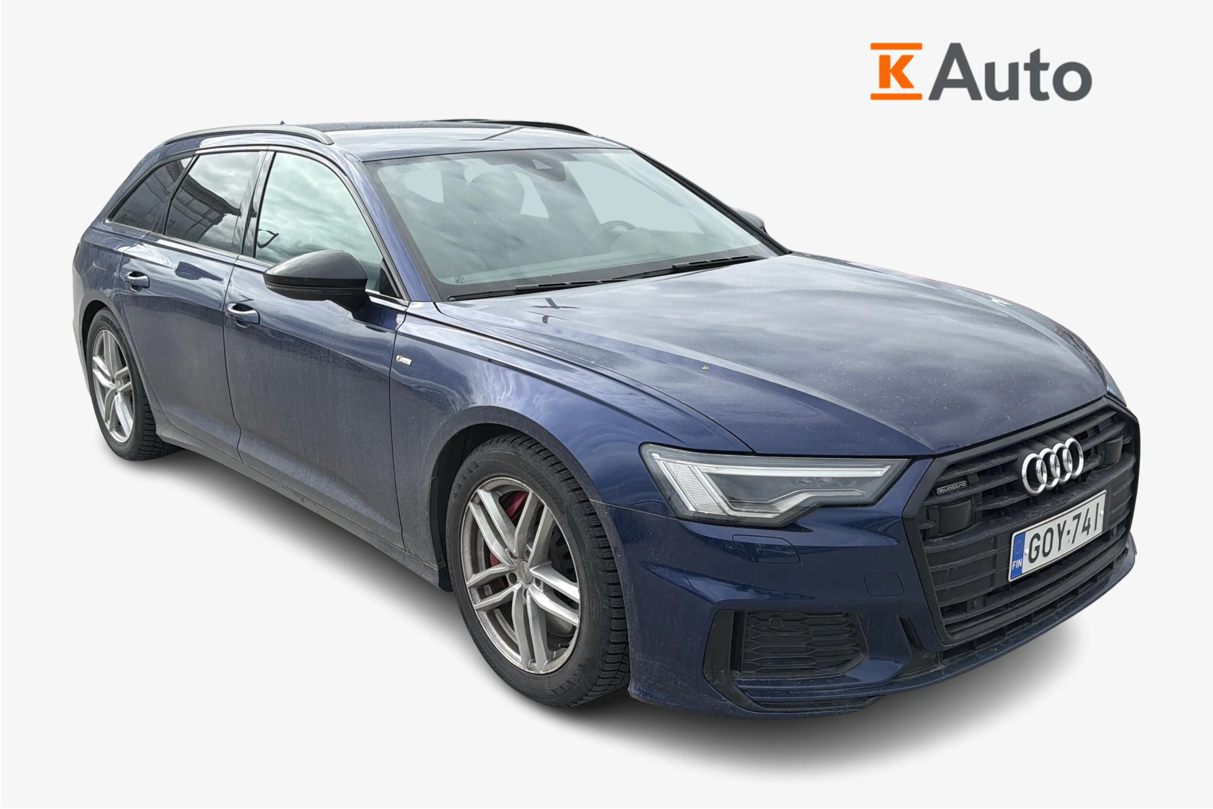 Sininen Audi A6 2021 kuva 1.