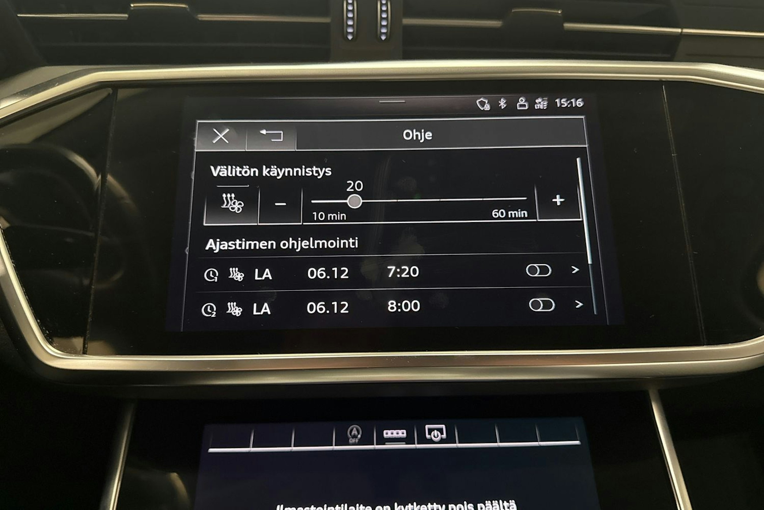 musta Audi A6 2021 kuva 31.