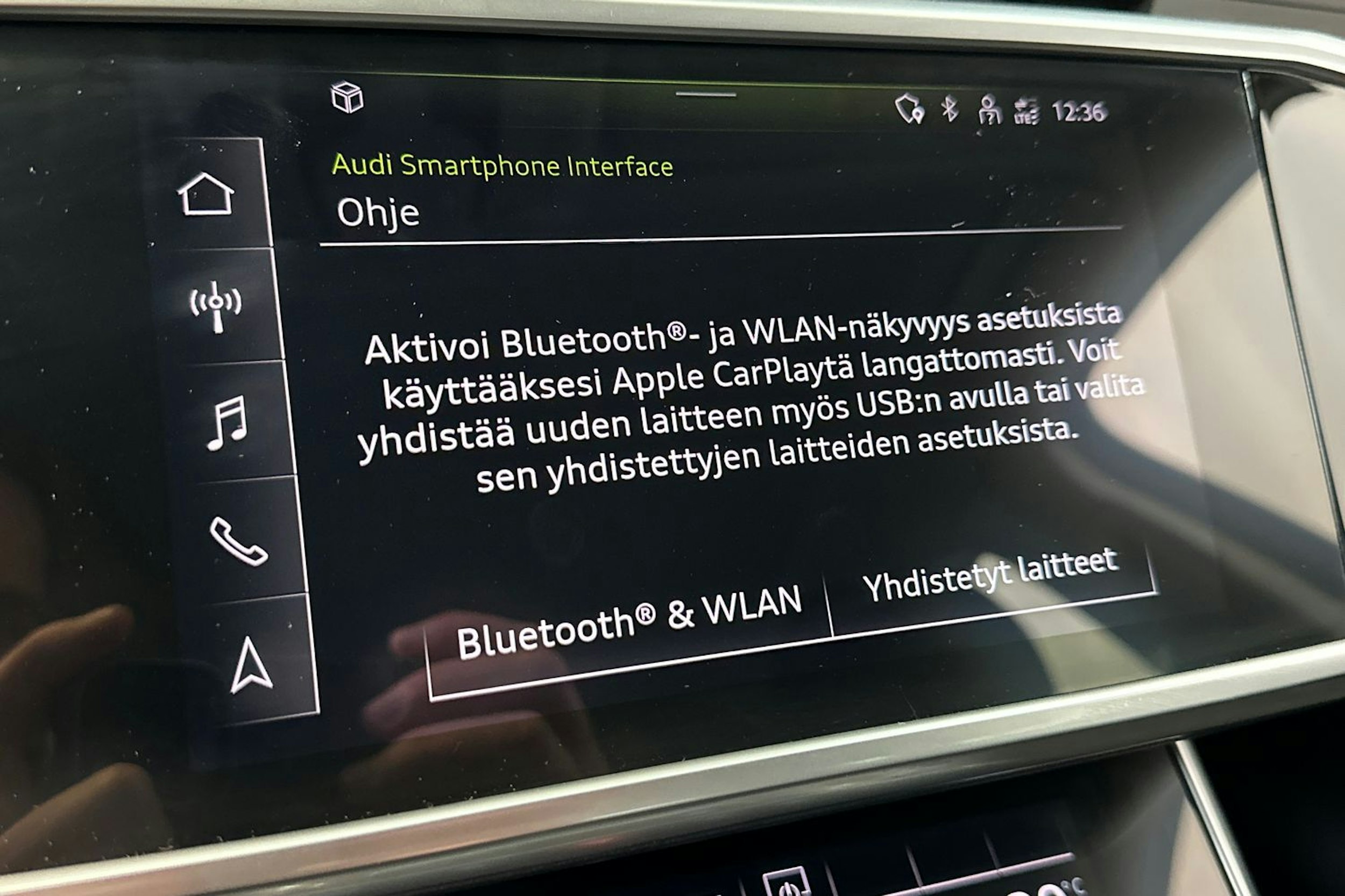 musta Audi A6 2021 kuva 23.