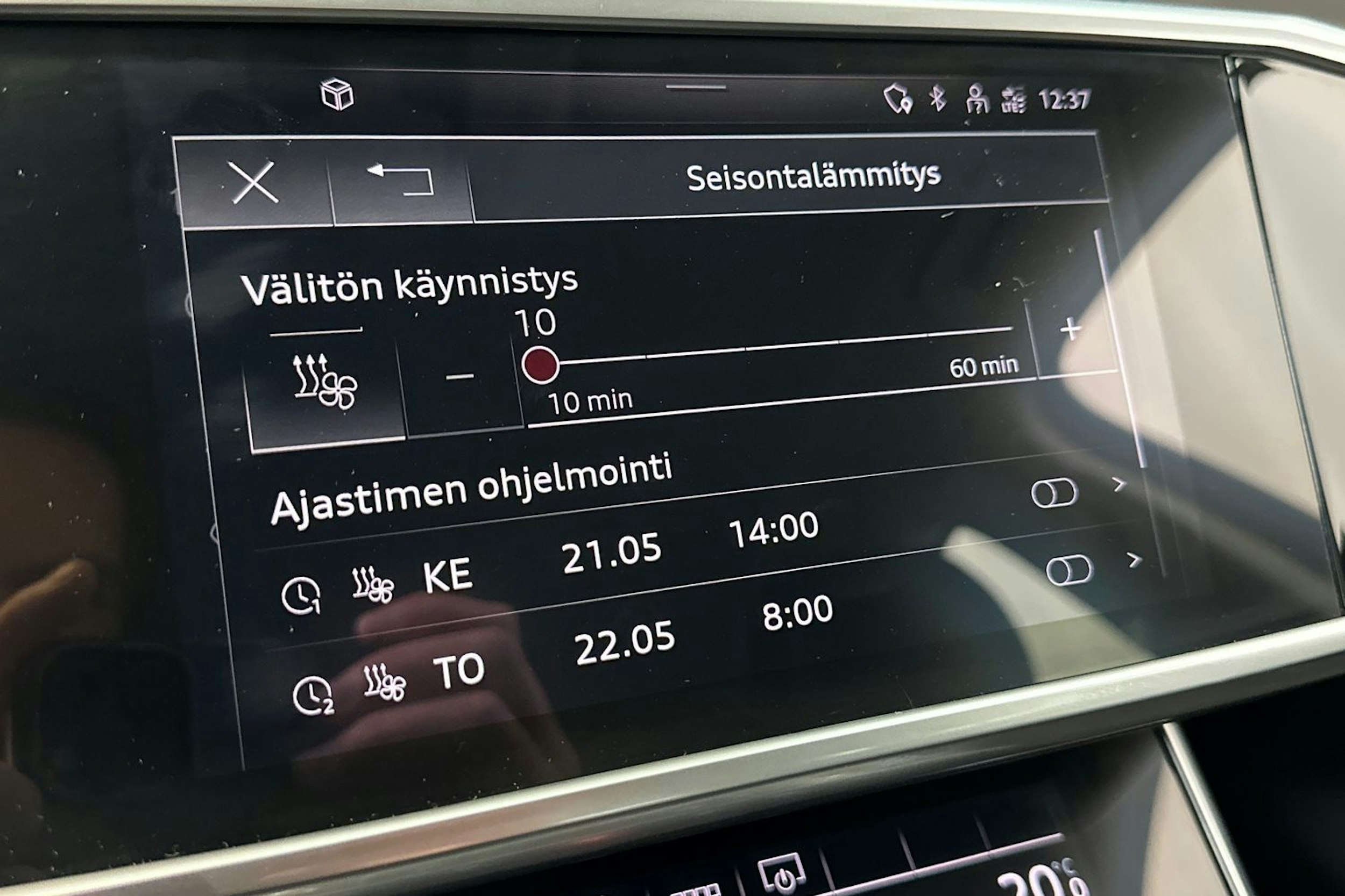 musta Audi A6 2021 kuva 26.