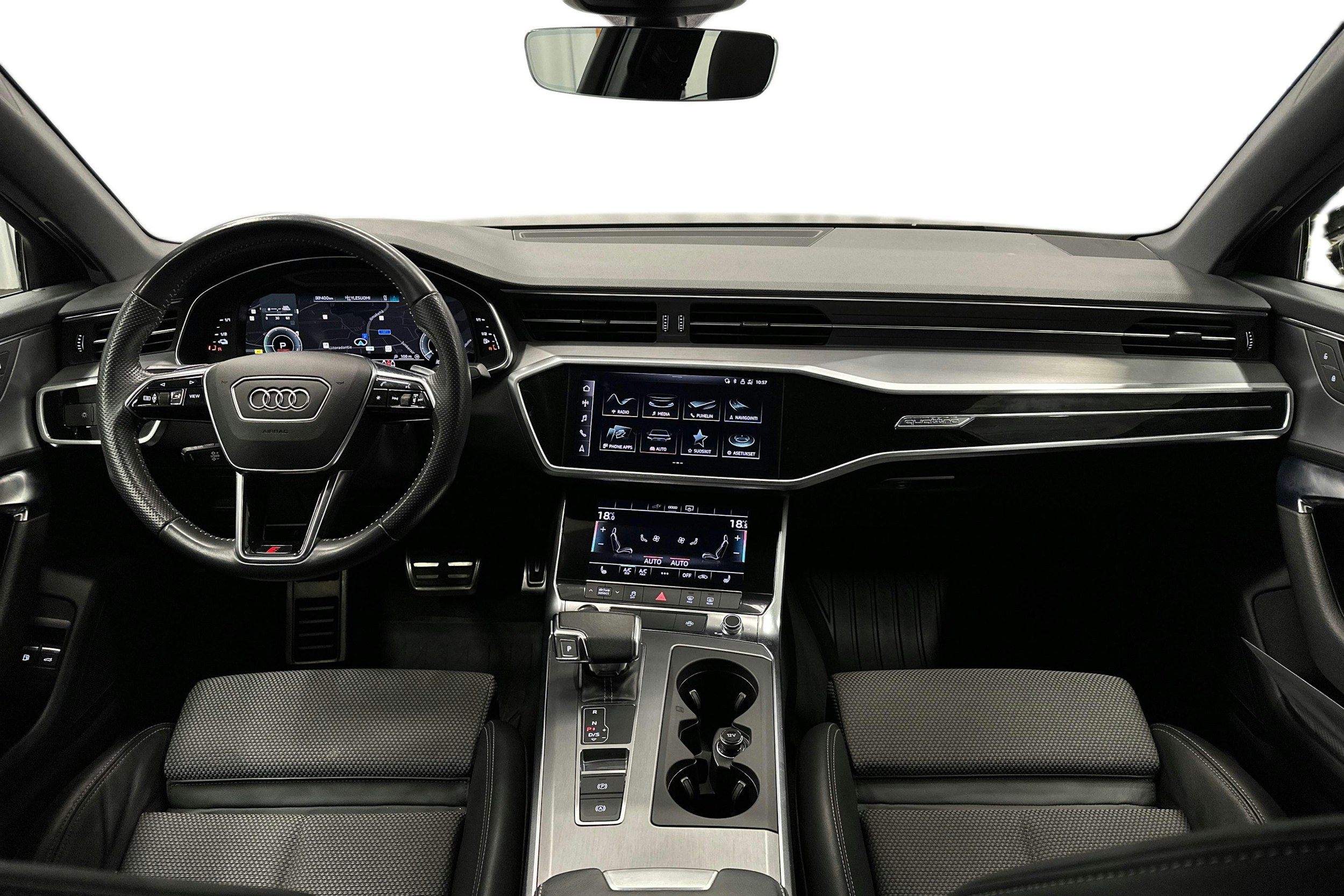 musta Audi A6 2021 kuva 9.